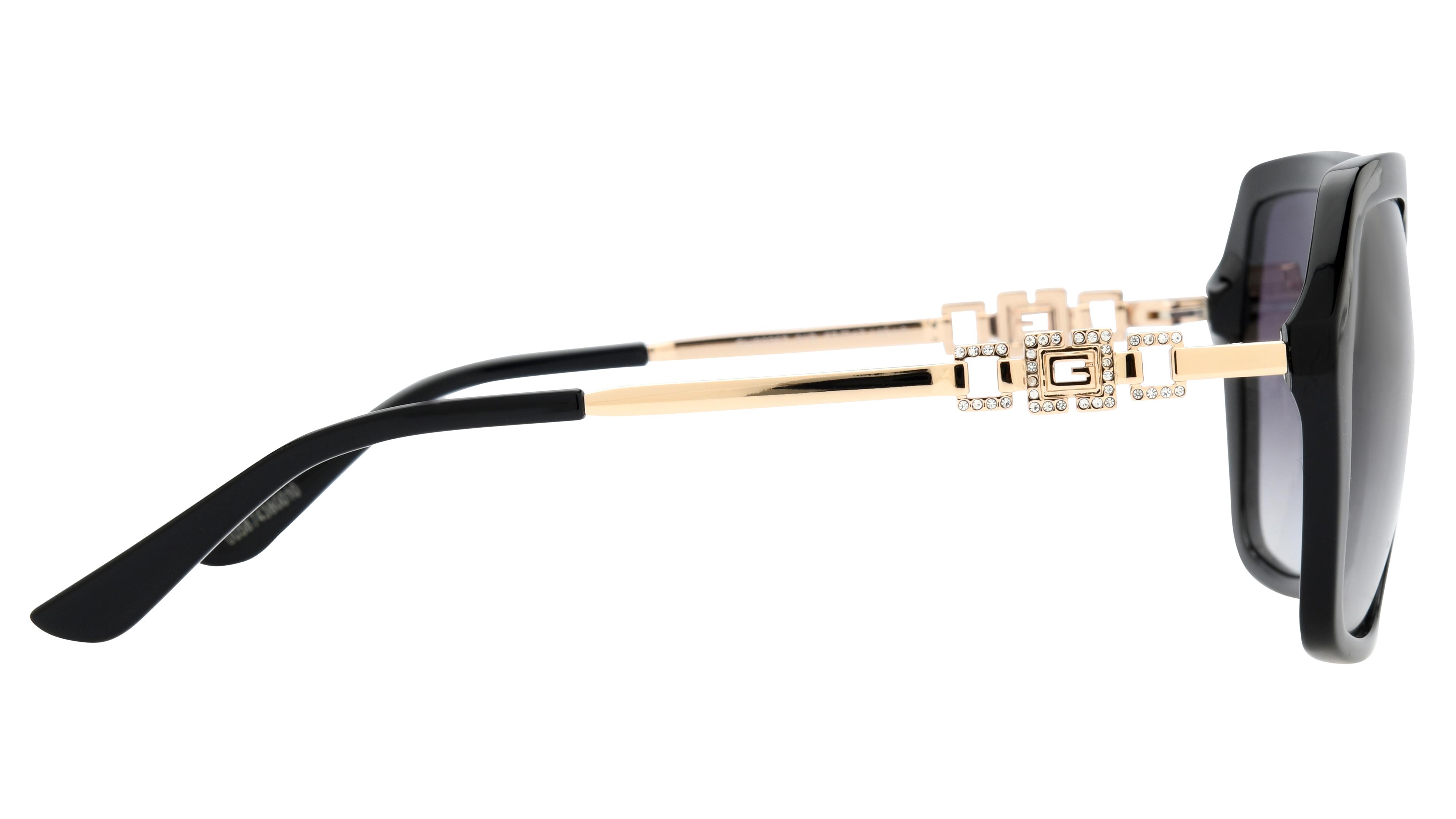 Lunettes de soleil Guess Femme Noir Carré Gu00267 Droite