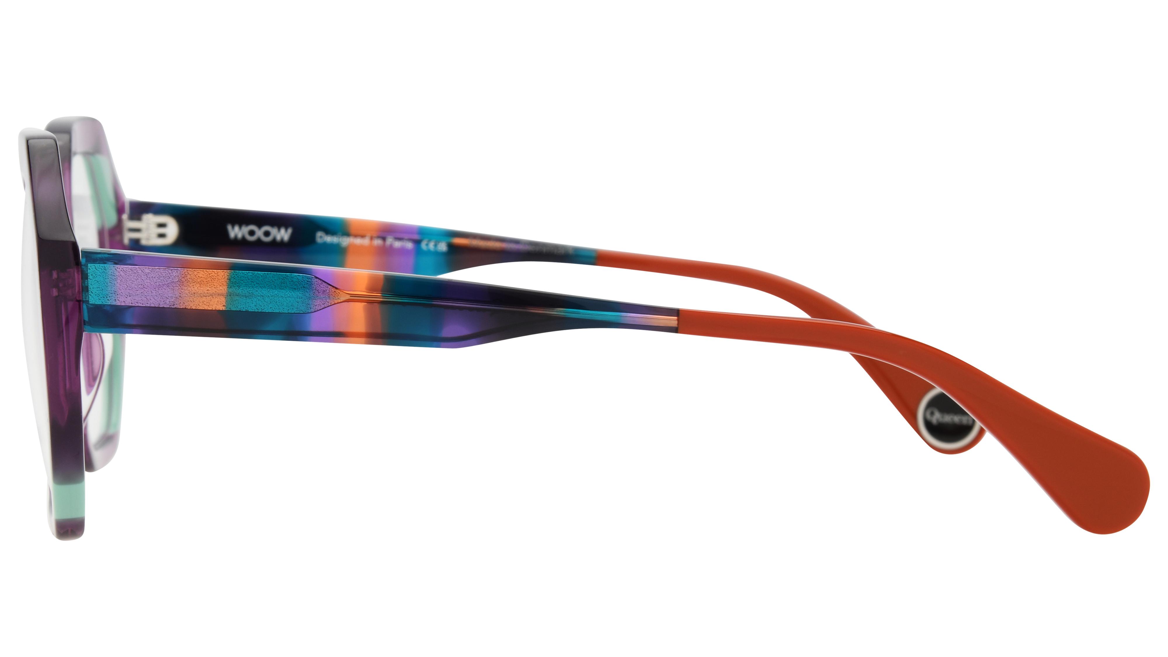 Lunettes de vue WOOW Femme Transparent Angulaire HEART Gauche