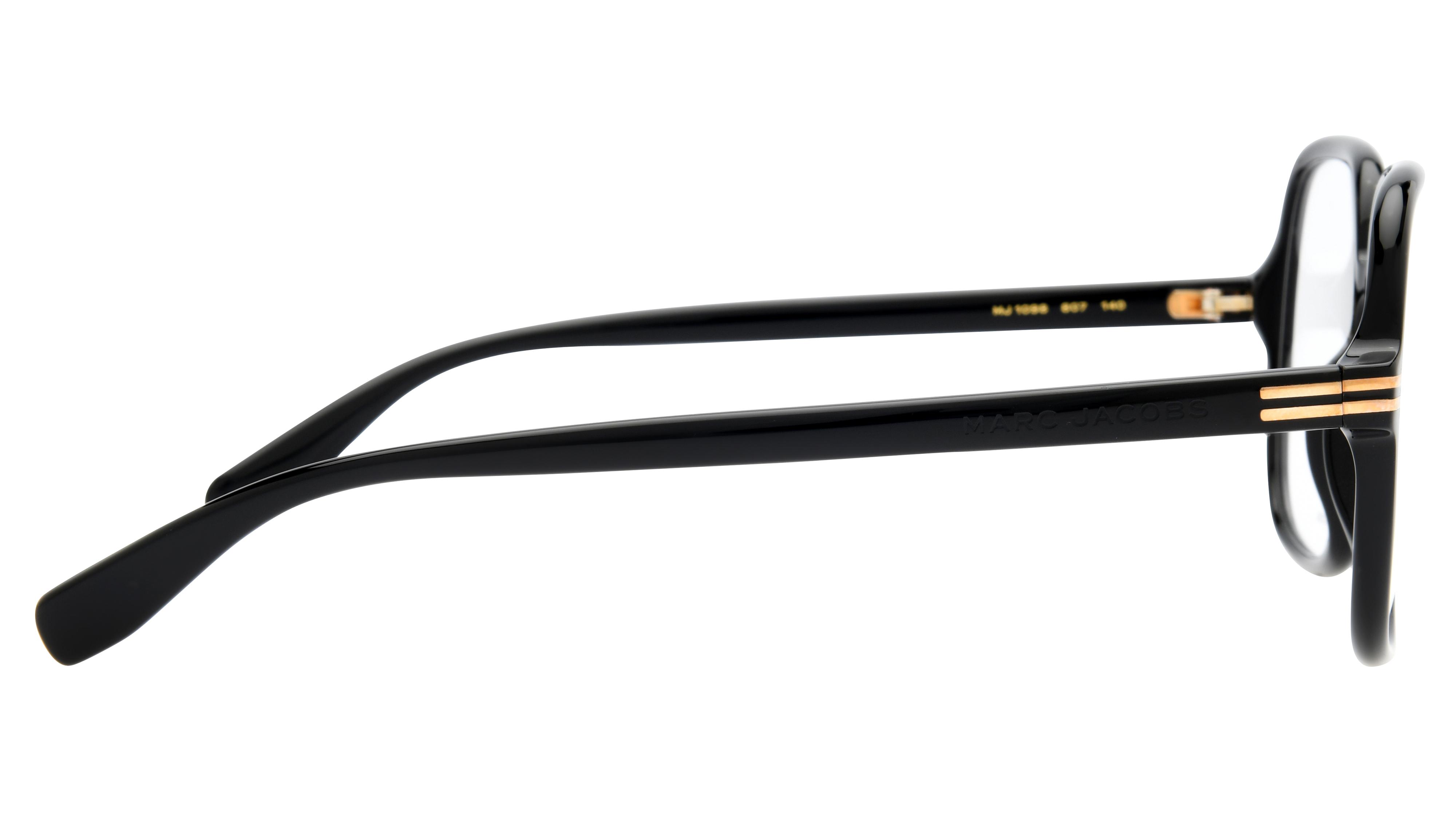 Lunettes de vue Marc Jacobs Femme Noir Carré Mj1098 Droite