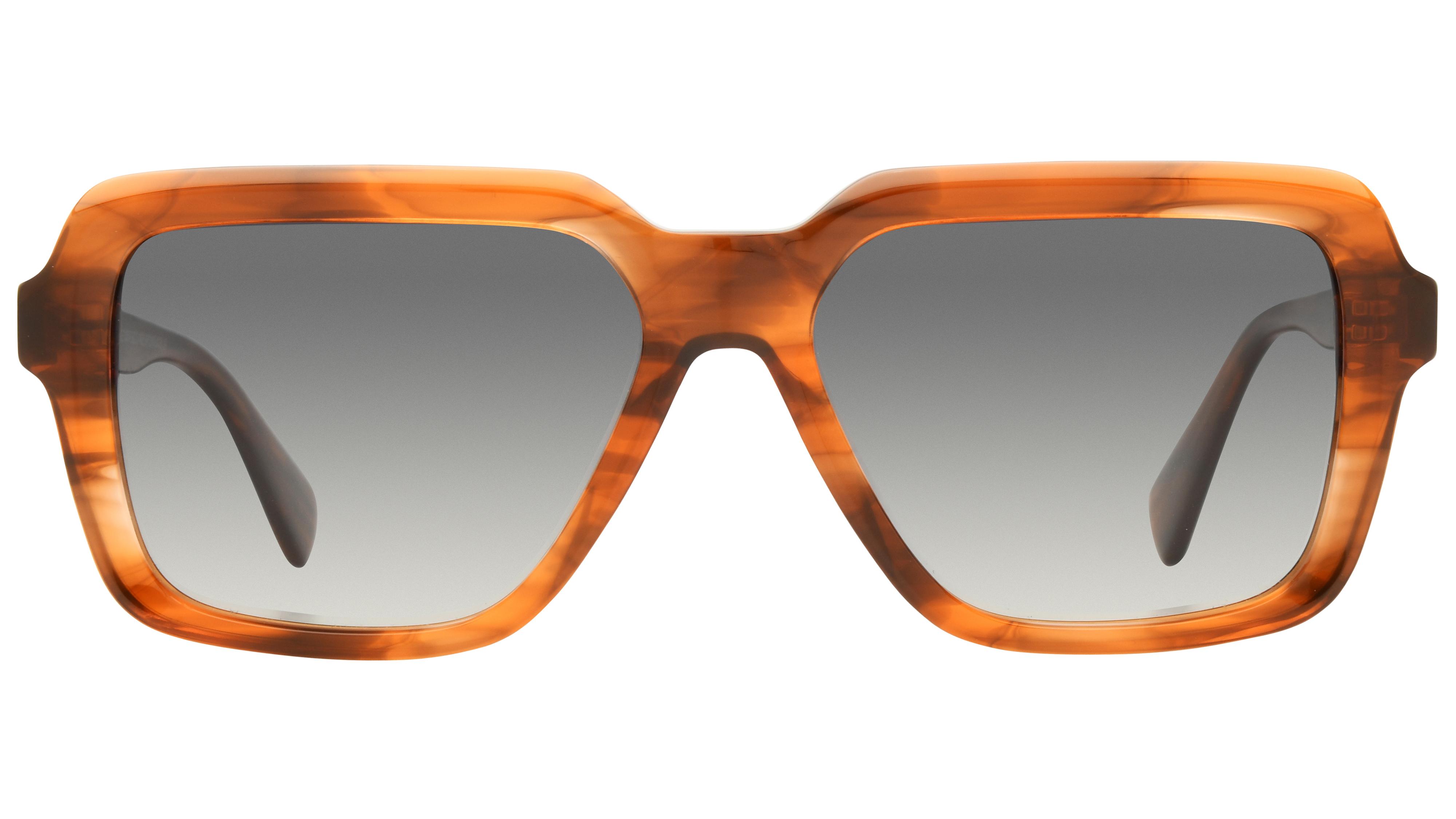 Lunettes de soleil French Disorder Mixte Orange Rectangle Fd2511/S Face