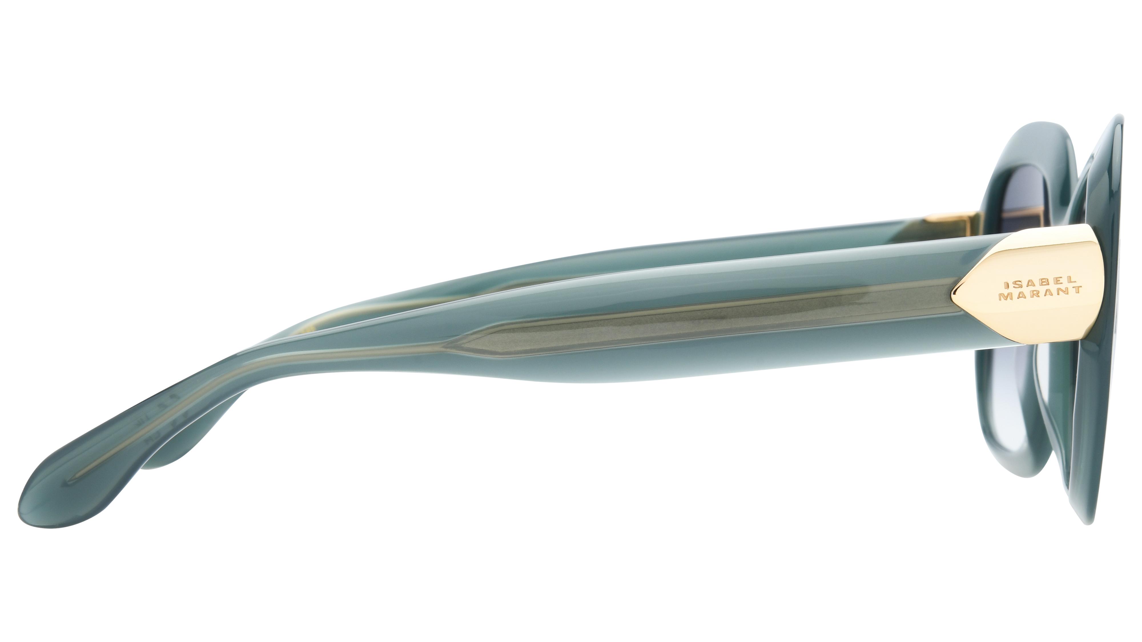 Lunettes de soleil Isabel Marant Femme Vert Rectangle IM Droite