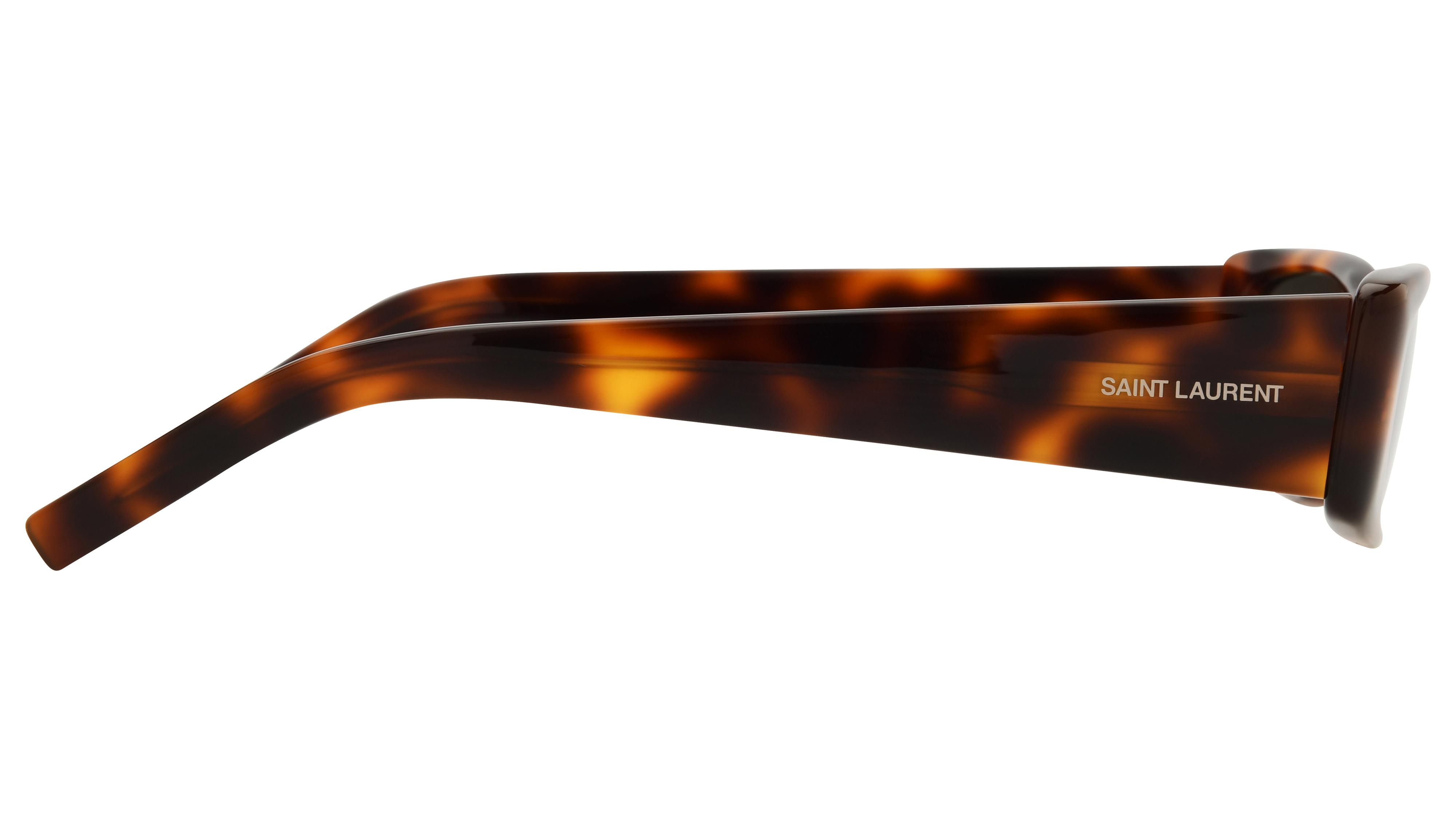 Lunettes de soleil Saint Laurent Femme Écaille Rectangle Sl Droite