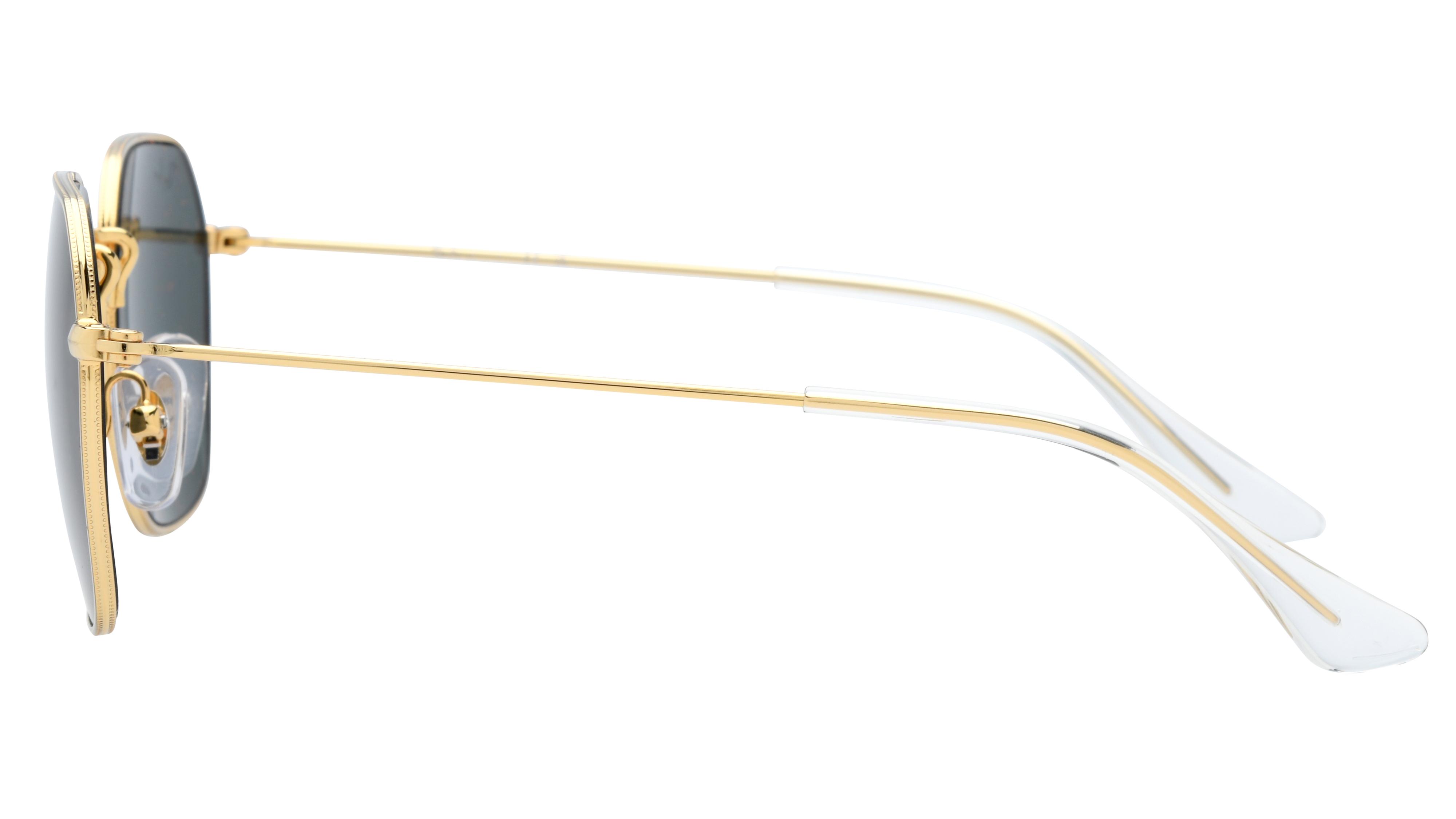 Lunettes de soleil Ray-Ban Mixte Or Carré RJ9594S Gauche