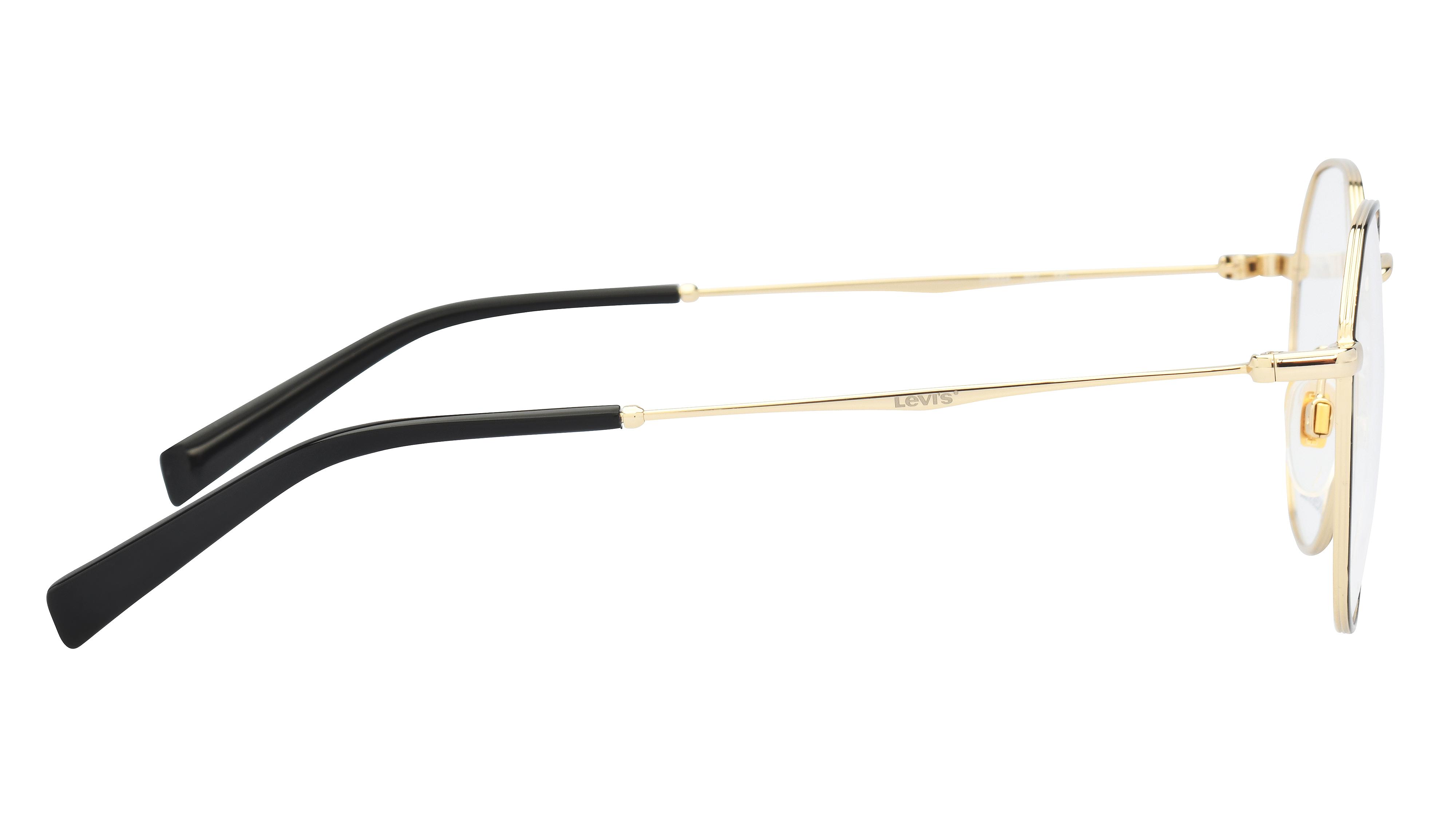 Lunettes de vue Levi's Homme Noir Ronde Lv5024 Droite