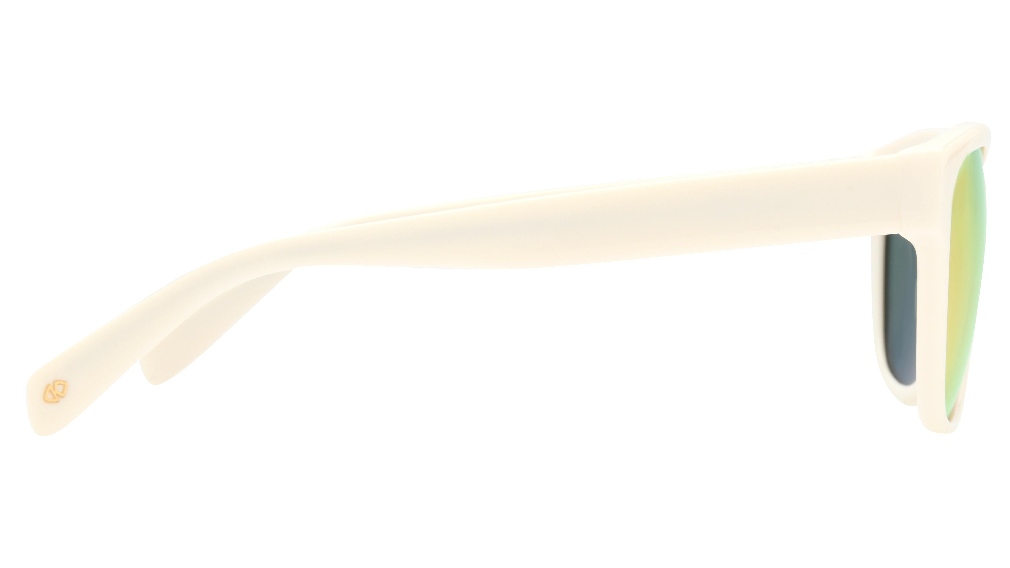 Lunettes de soleil Signature Krys Femme Blanc Papillon Ske2542-D Droite