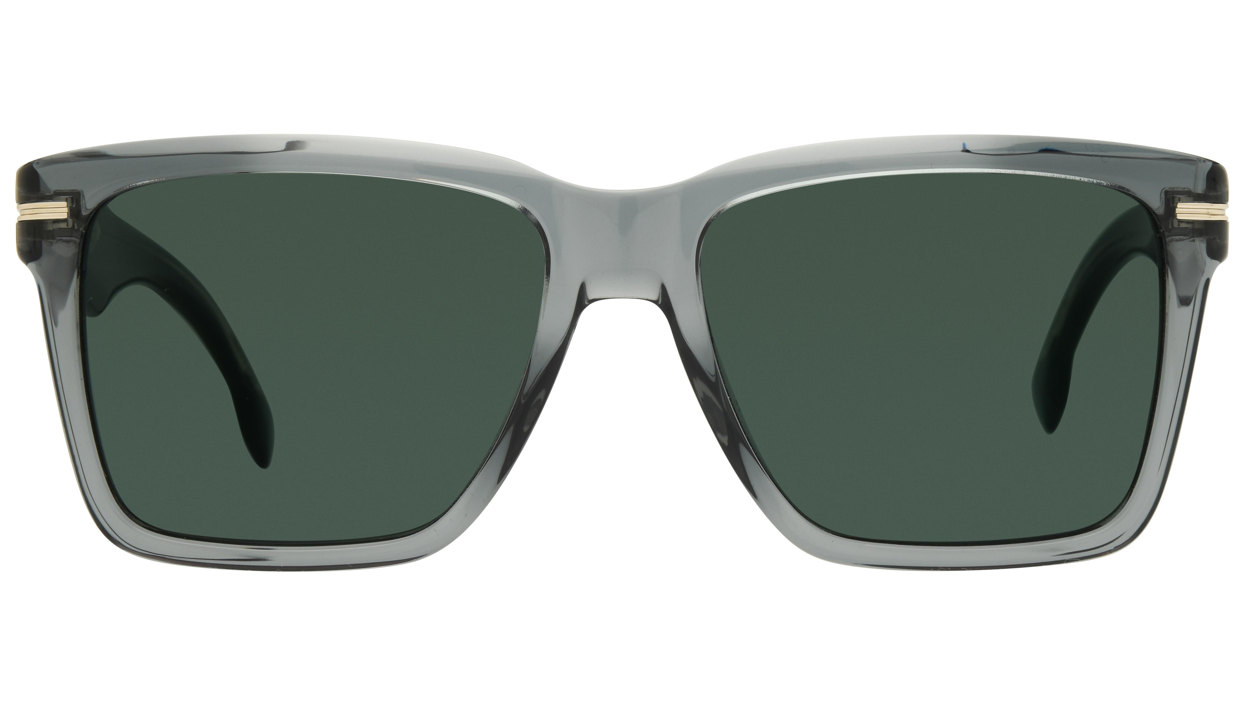 Lunettes de soleil Boss Homme Gris Rectangle Boss1745/S Face