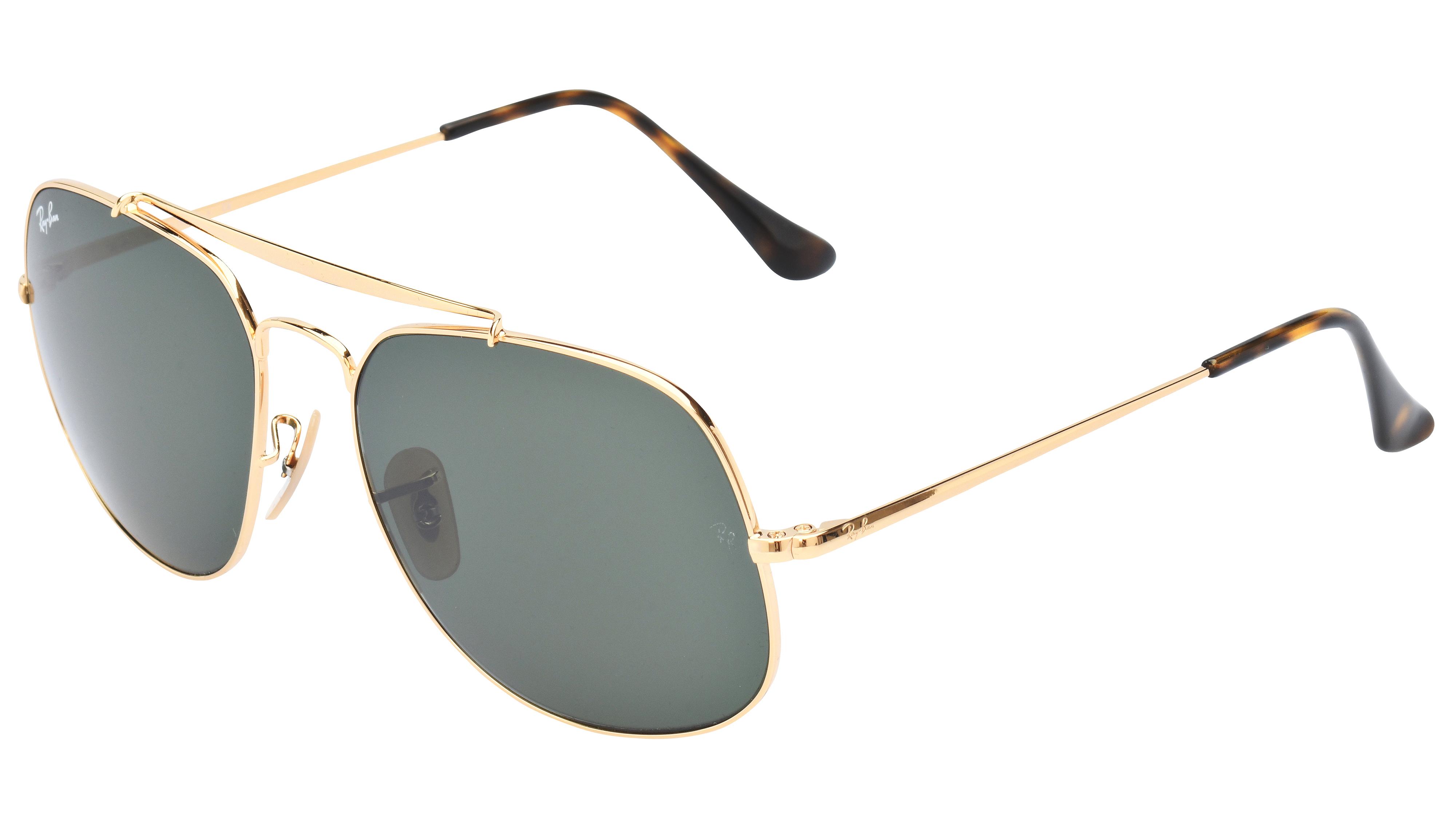 ray ban aviator plastique