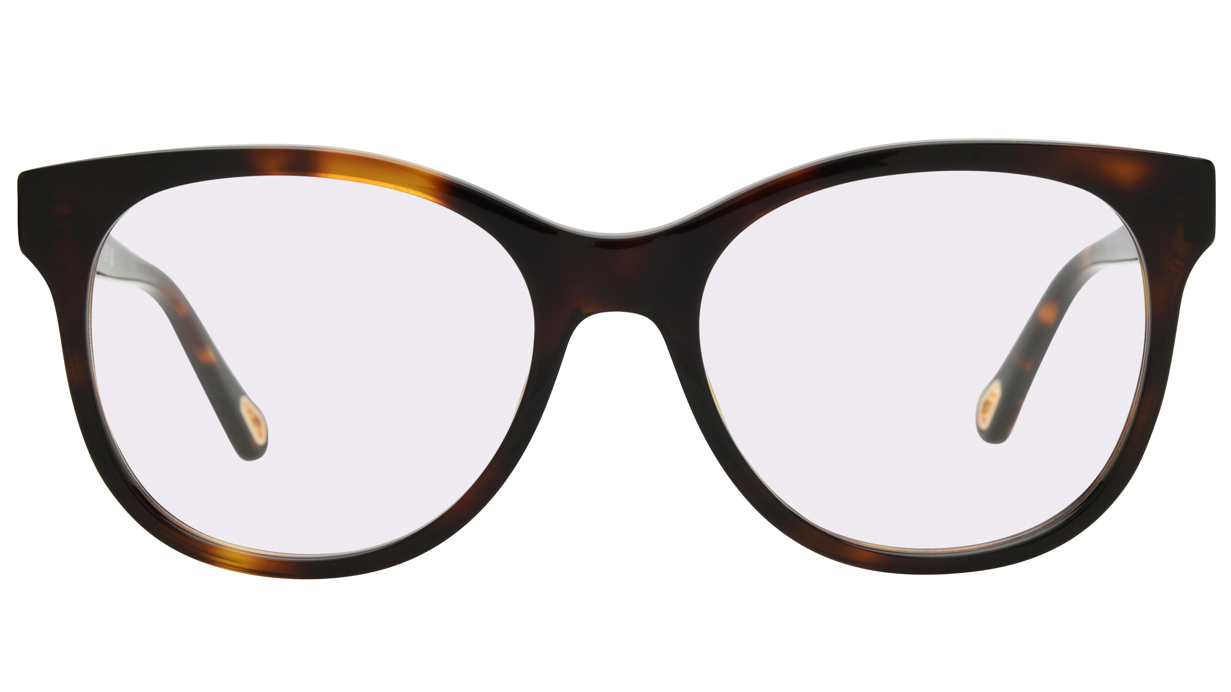 Lunettes de vue Chloé Femme Écaille Ronde ch0375o Face