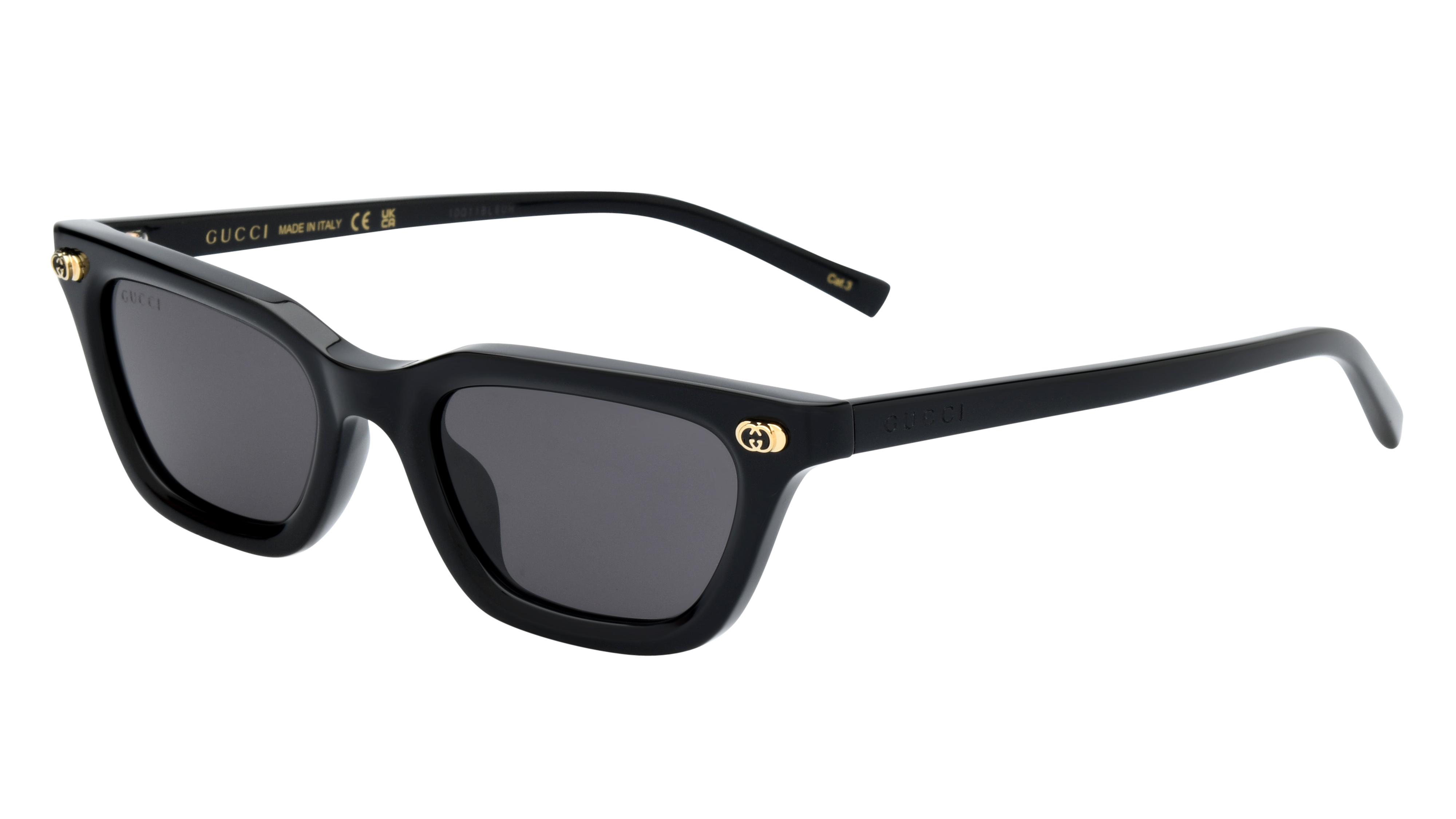 Lunettes de soleil Gucci Femme Noir Papillon GG1944S Trois-Quart