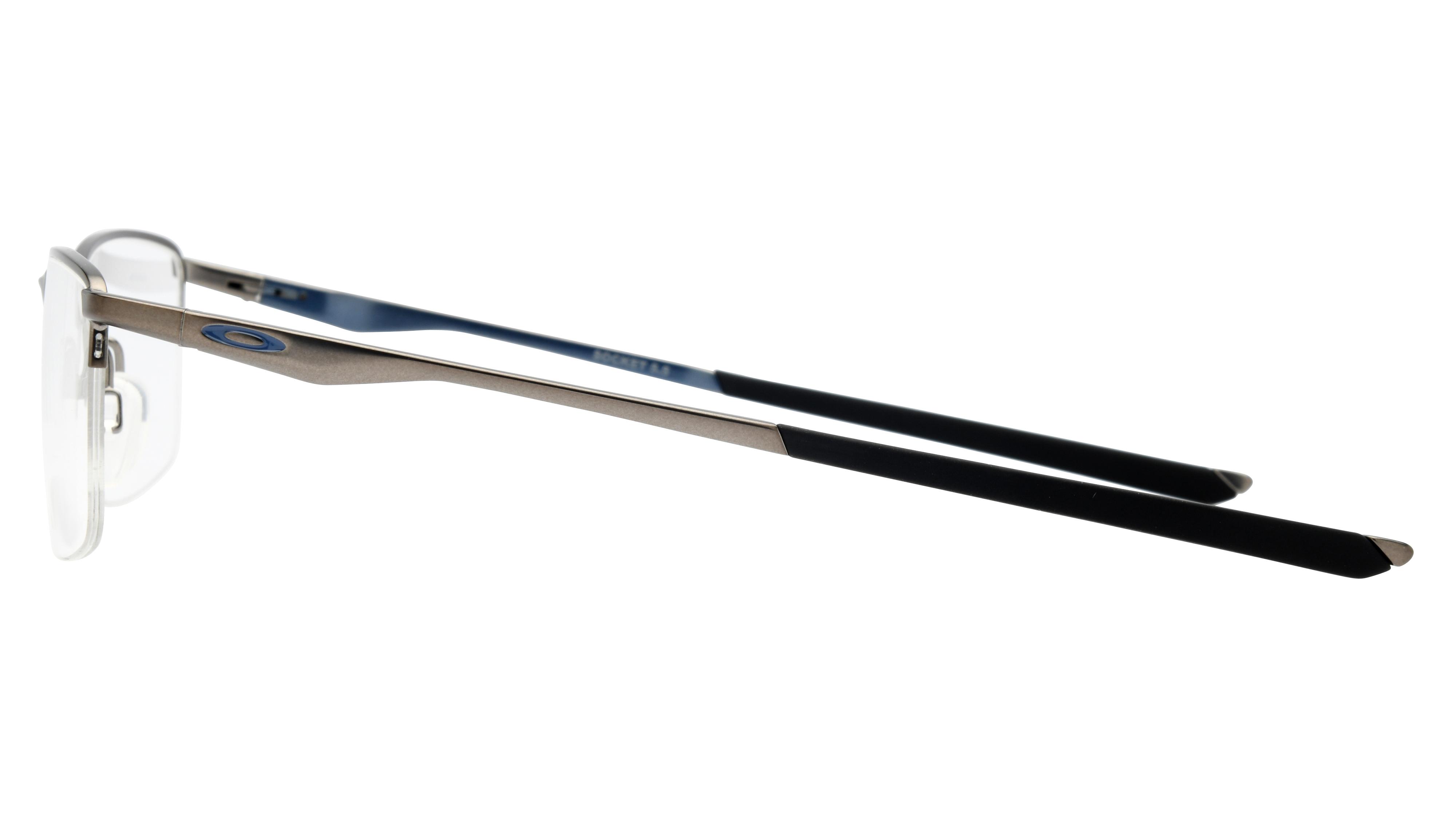 Lunettes de vue Oakley Homme Gris Rectangle Ox3218 Gauche