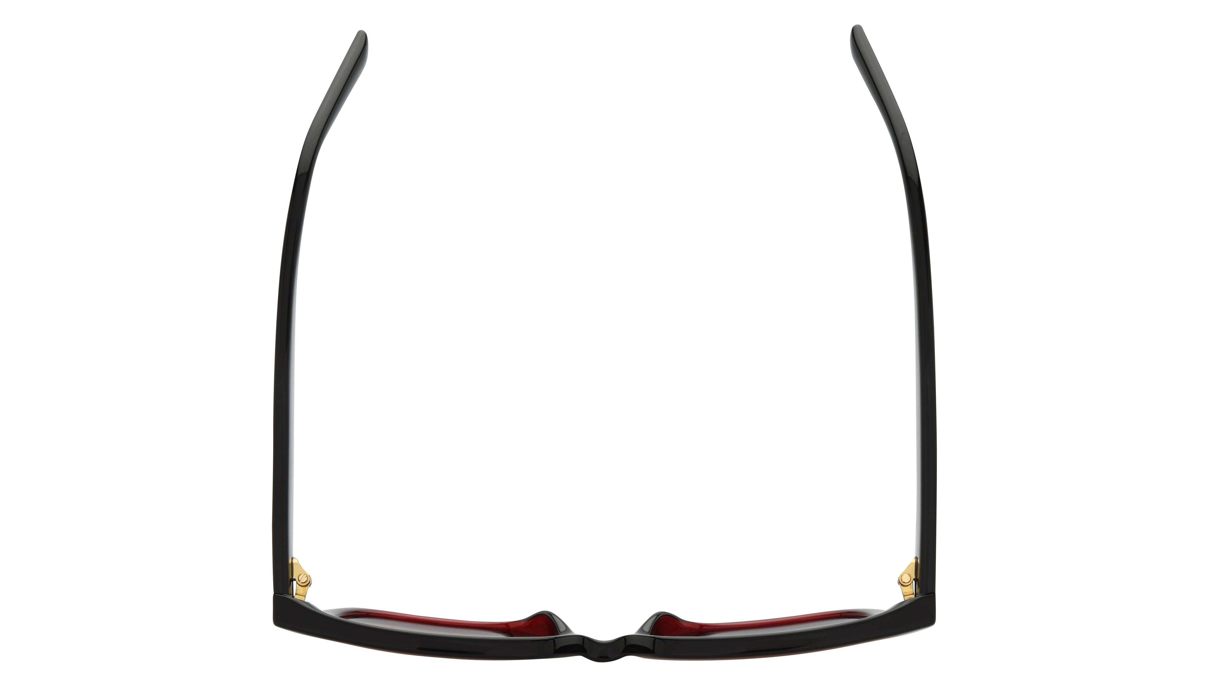 Lunettes de soleil Gucci Femme Noir Papillon Gg2102S Dessus