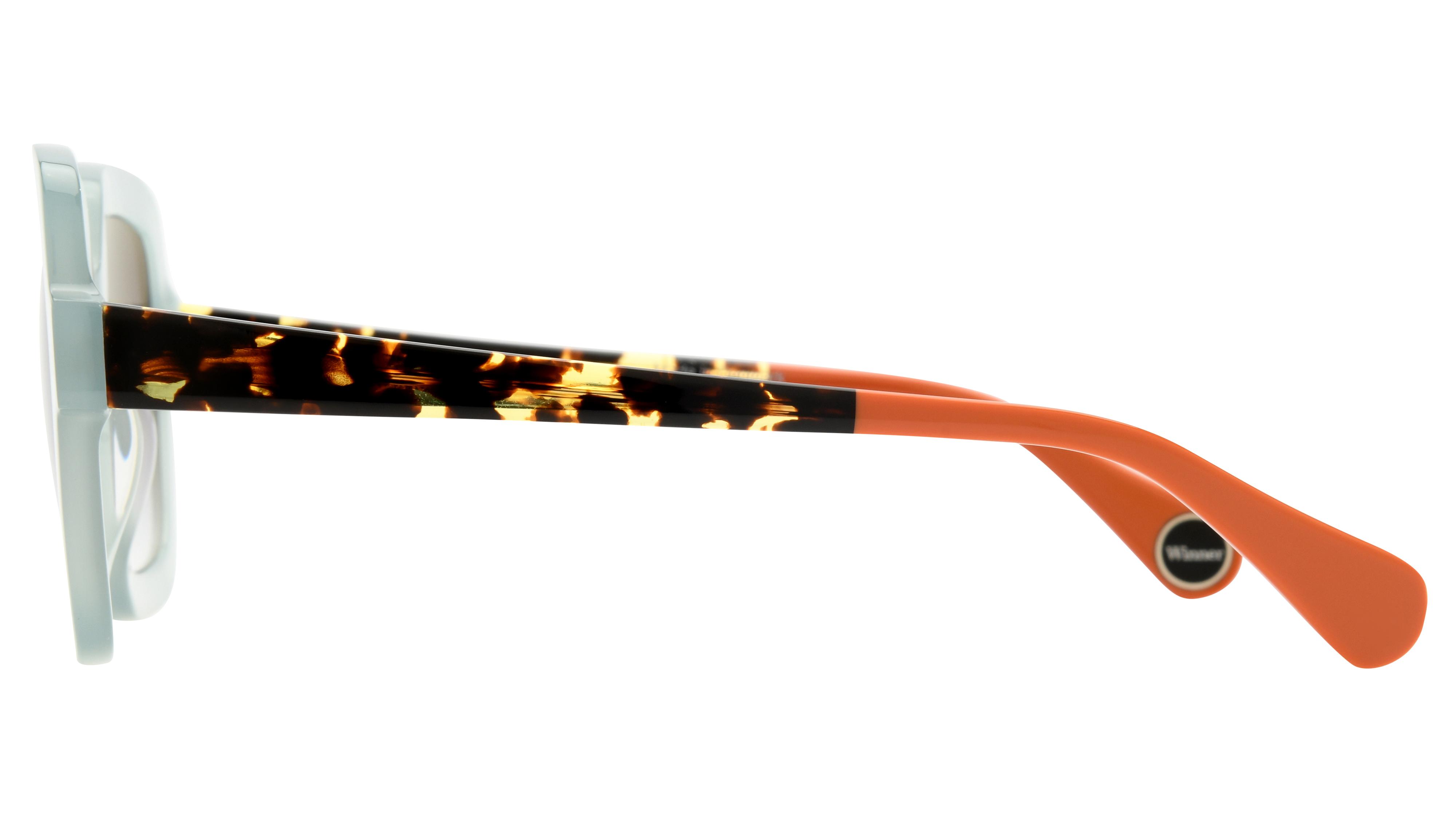 Lunettes de soleil WOOW Femme Bleu Carré Superwinner1 Gauche