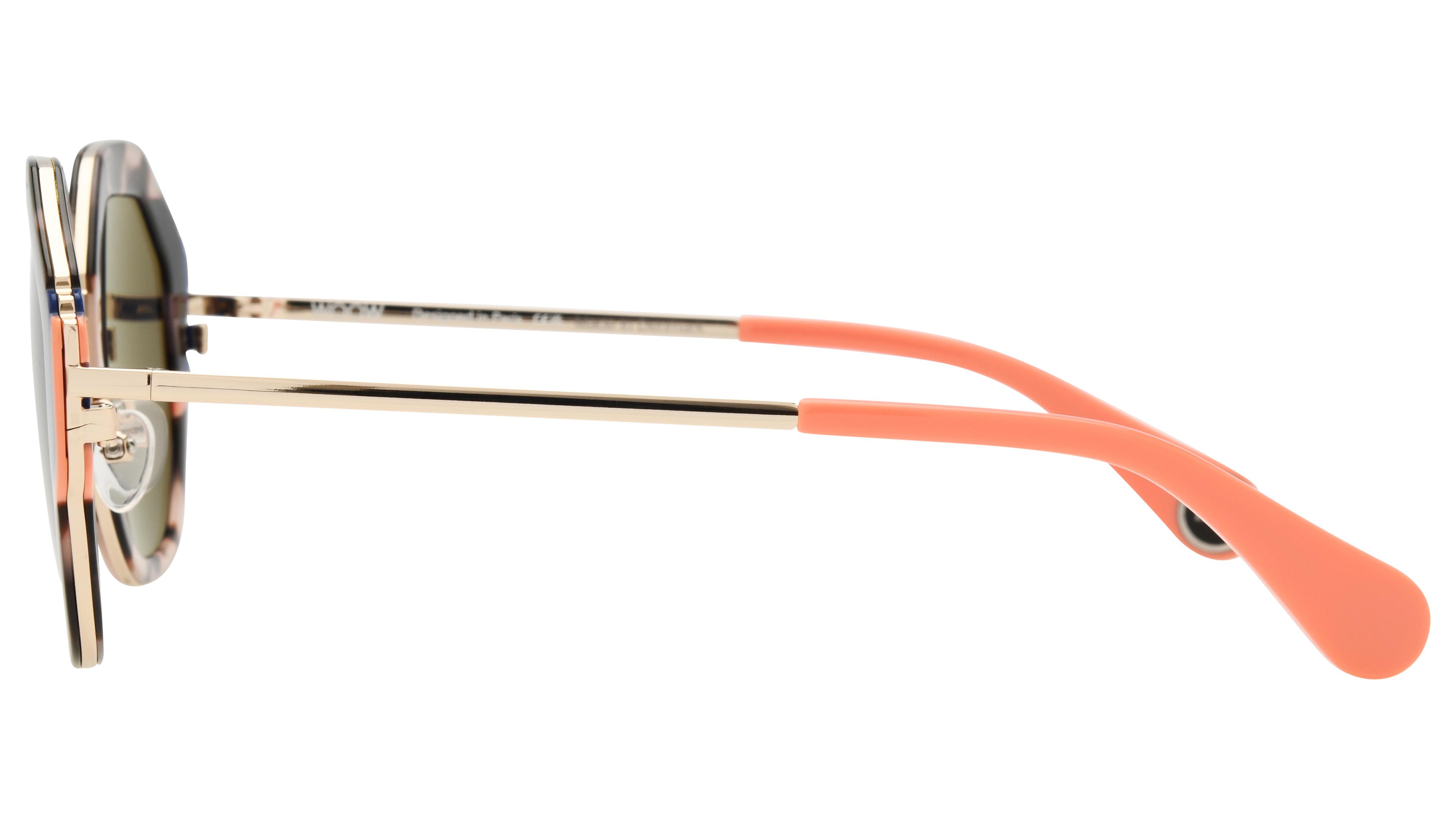 Lunettes de soleil WOOW Femme Rose Papillon Superluck Gauche