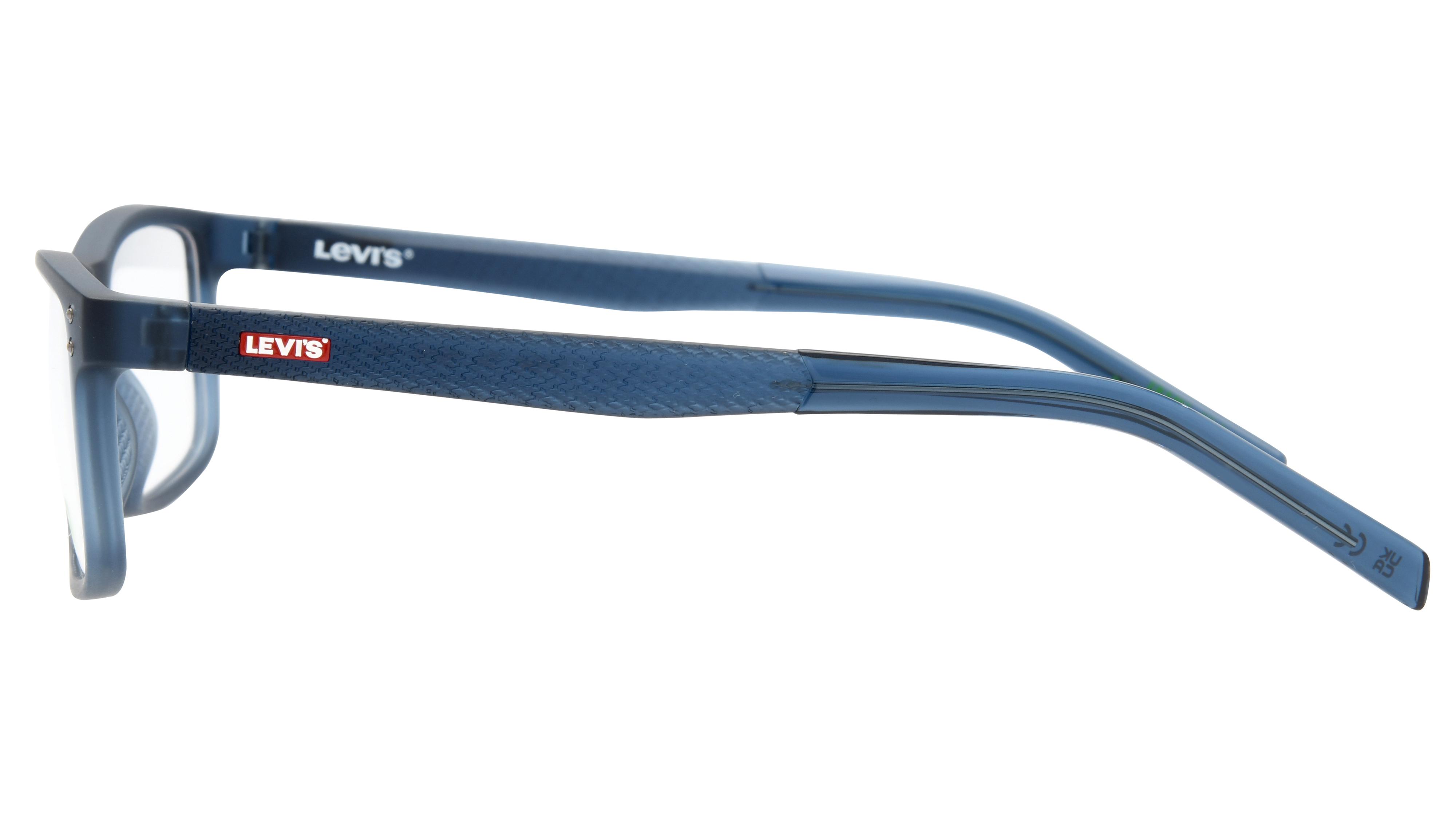 Lunettes de vue Levi's Homme Bleu Rectangle Lv5063 Gauche