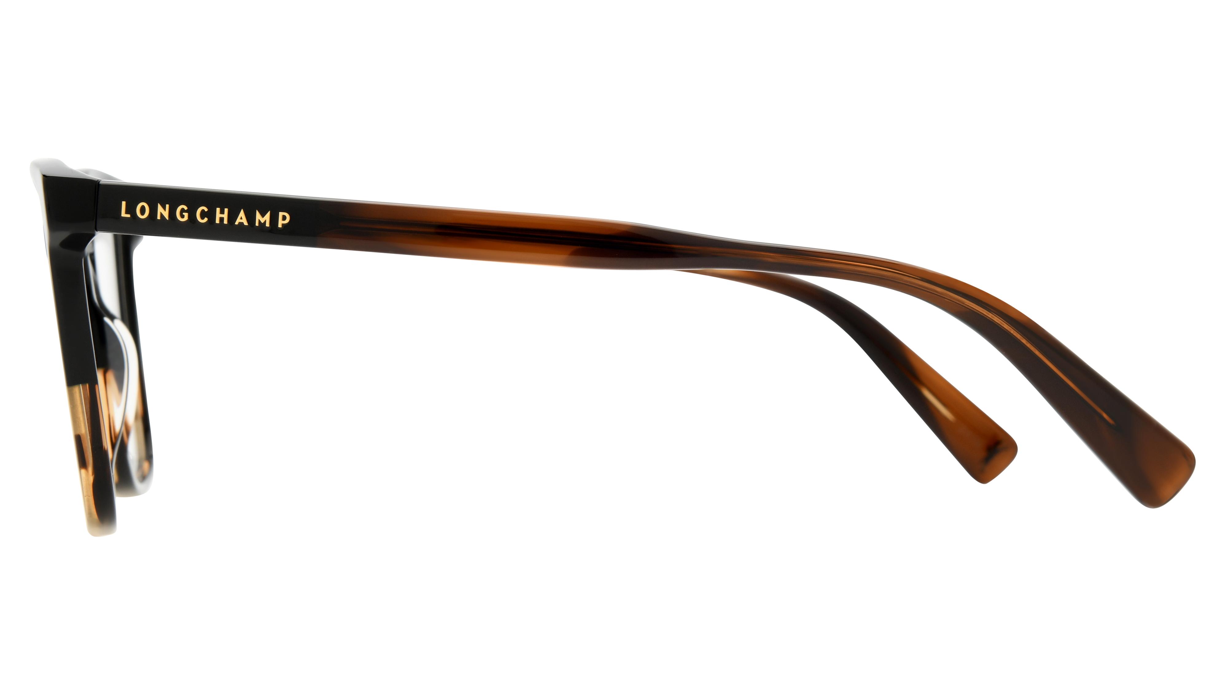 Lunettes de vue Longchamp Femme Marron Rectangle LO2753N Gauche