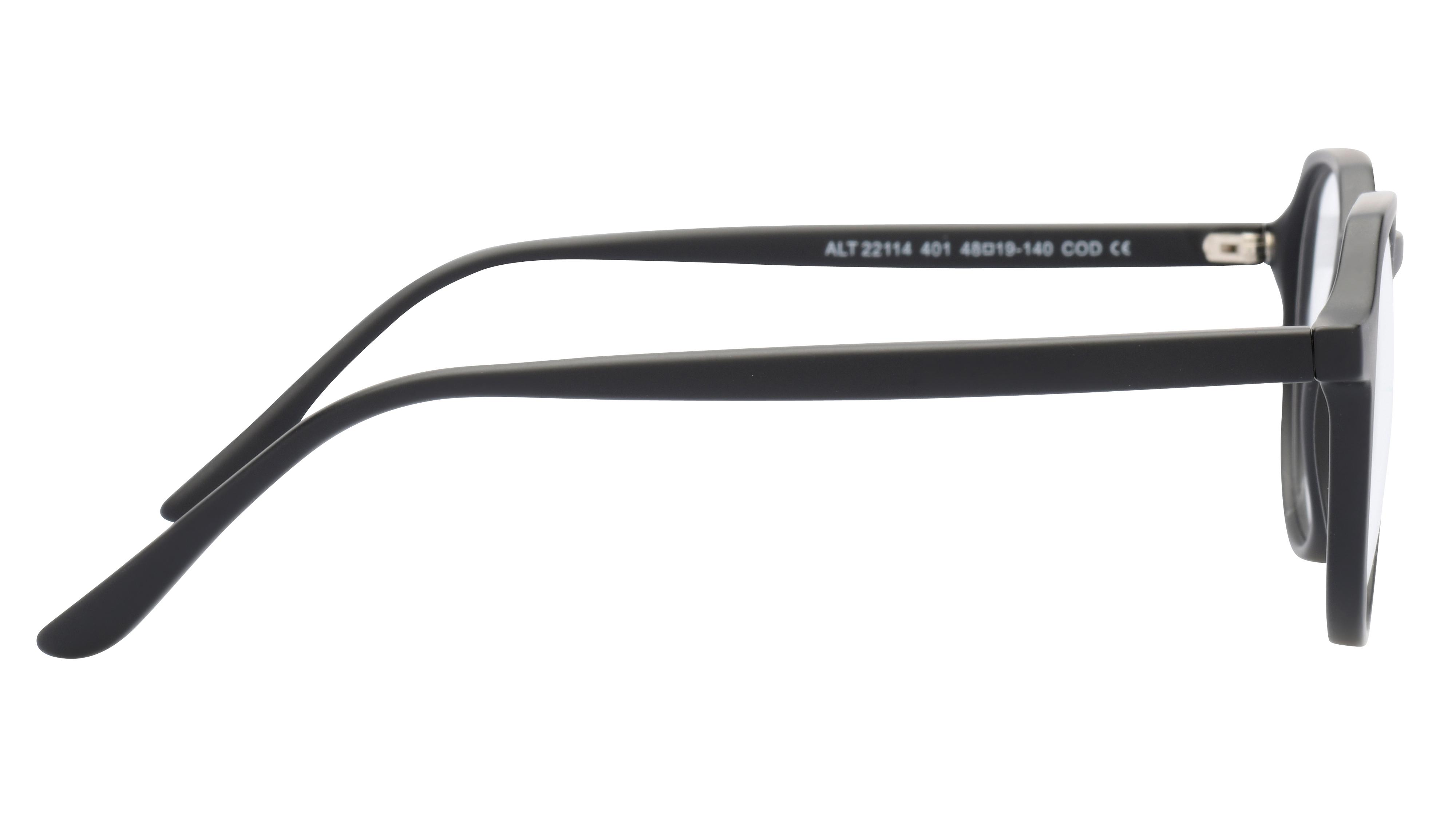 Lunettes de vue Alternance Mixte Noir Pantos Alt22114 Droite