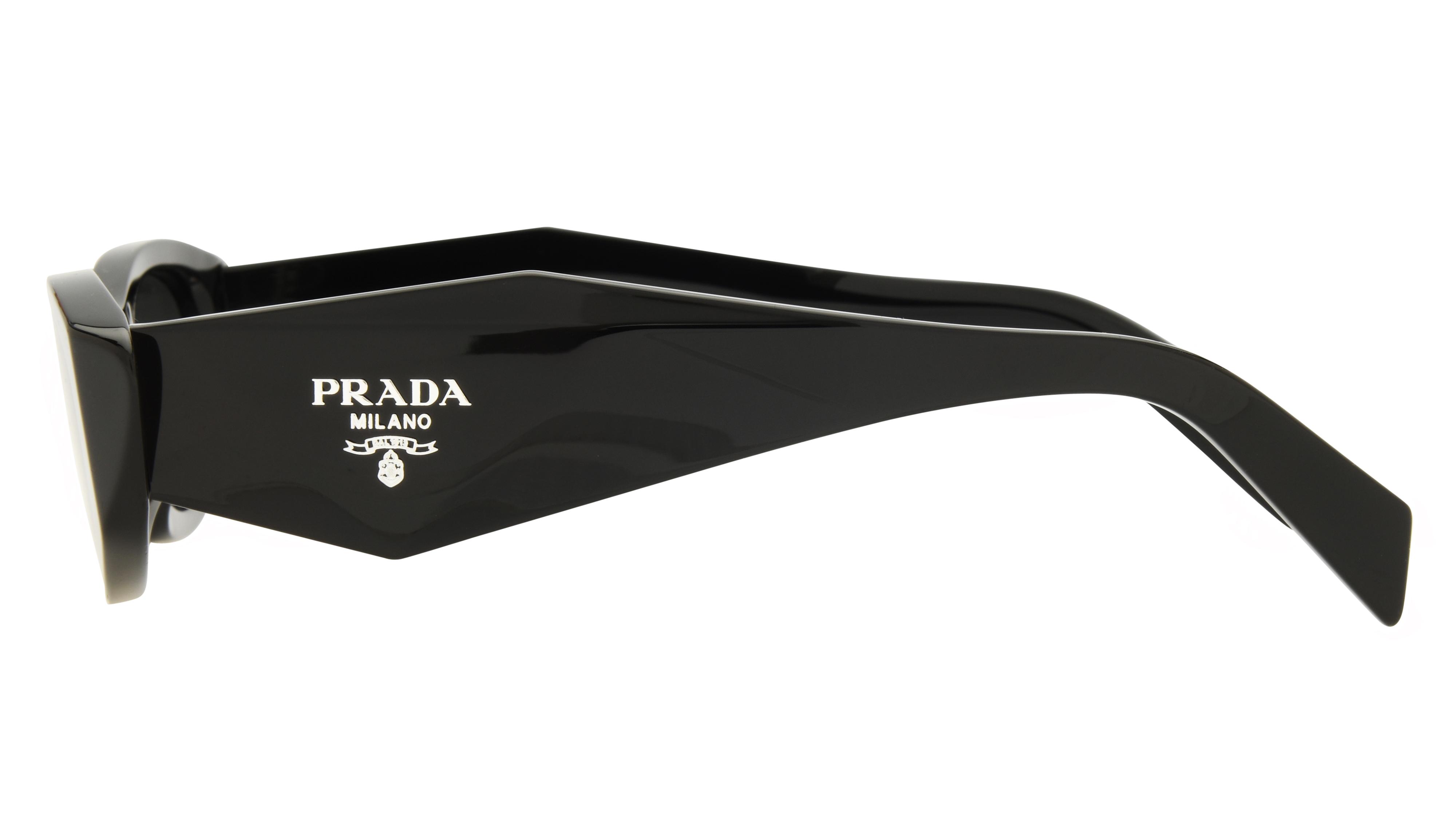 Lunettes de vue Prada Femme Noir Ovale PRB16S Gauche