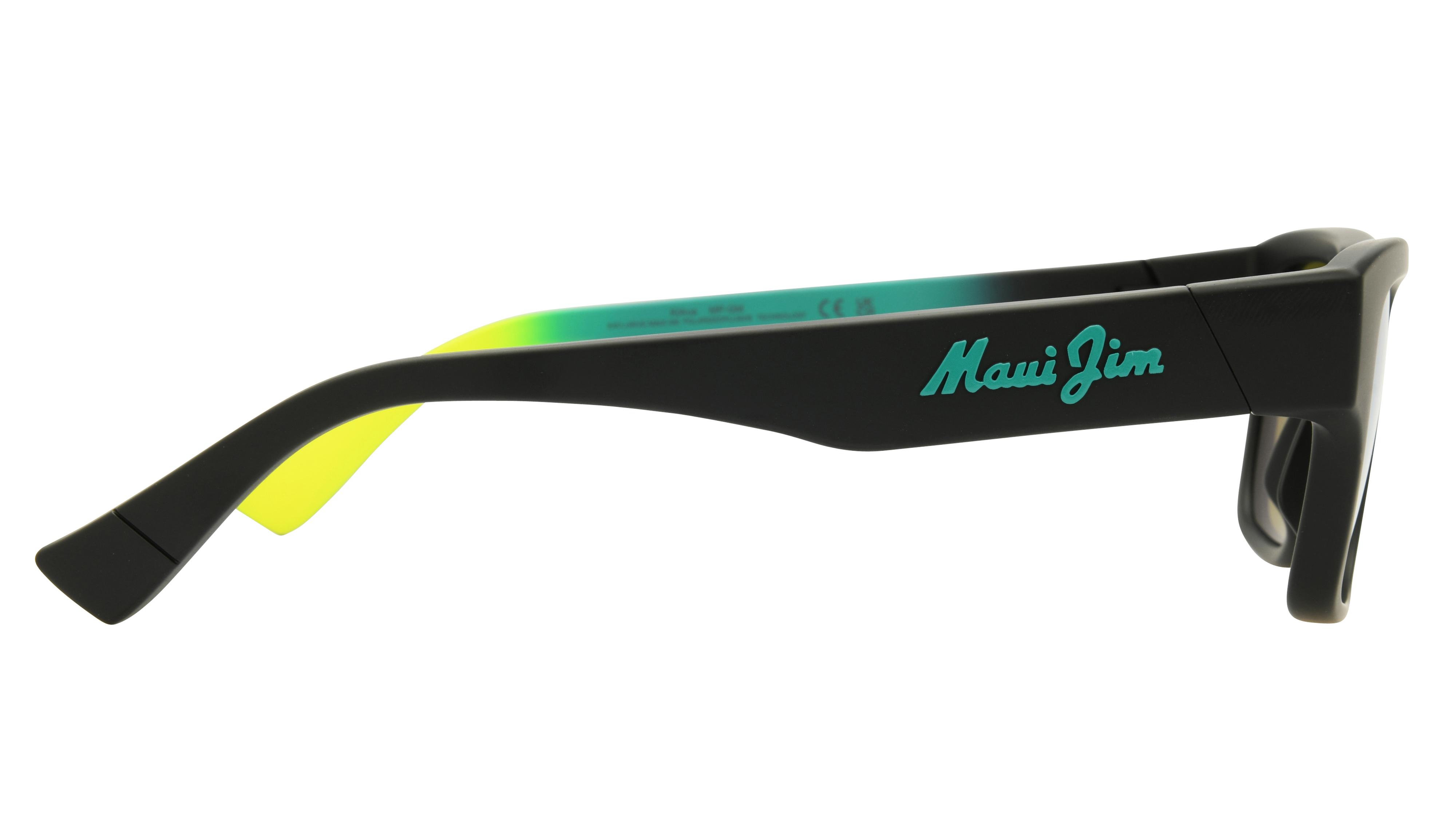 Lunettes de soleil  Mixte Noir Rectangle mj0638s Droite