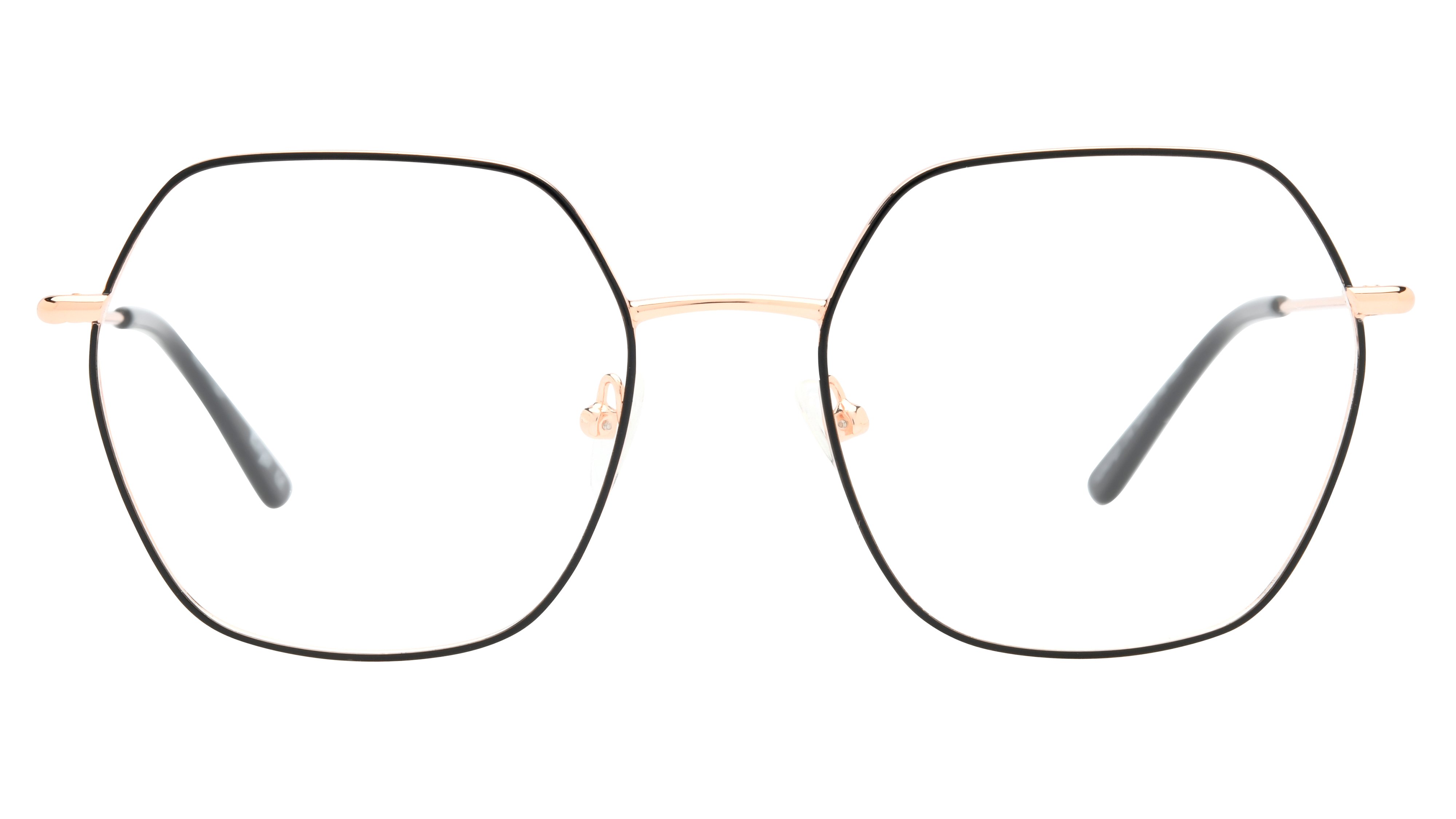 Lunettes de vue Krys Origine Femme Or Carré Kor2403 Face