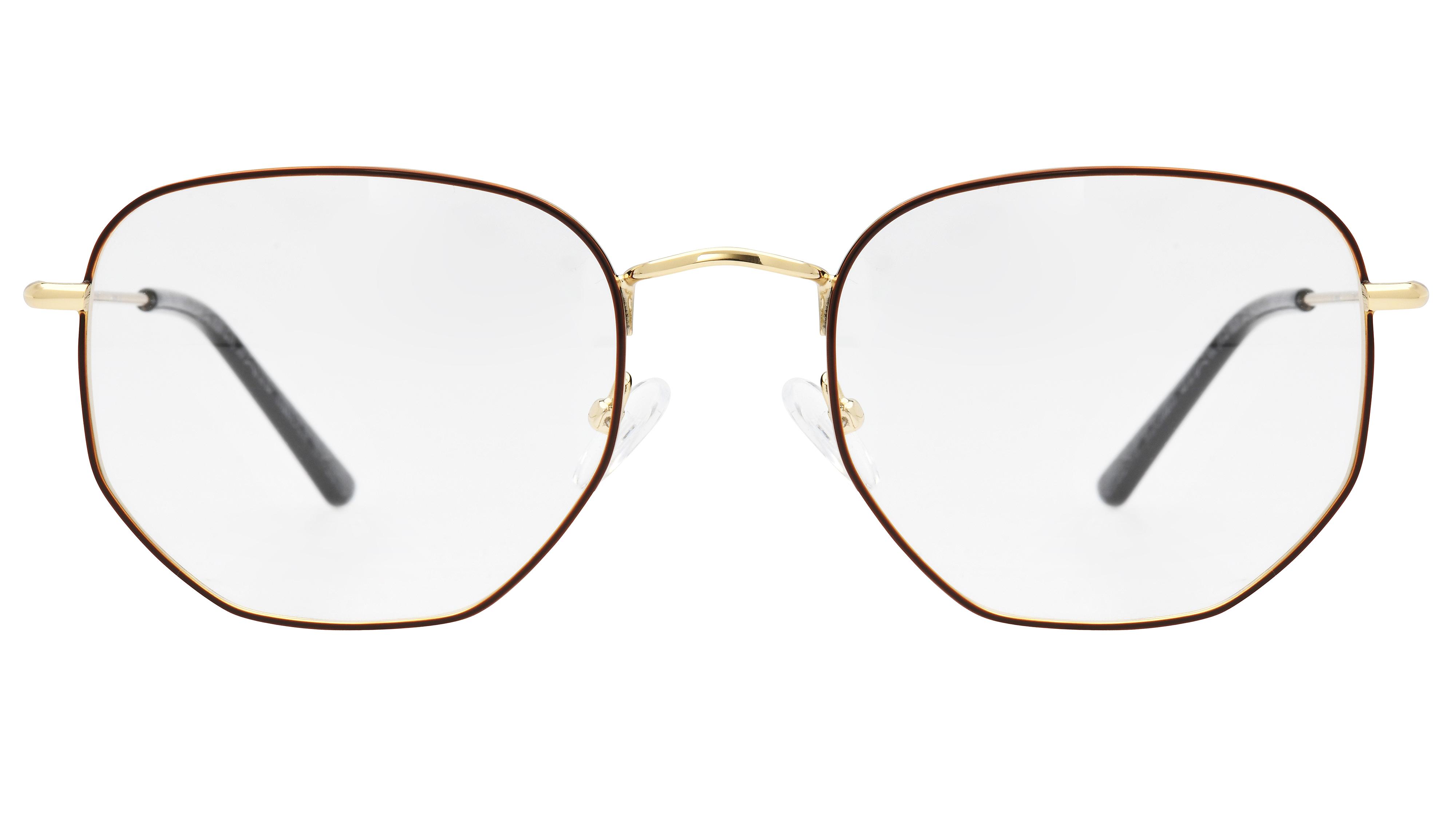 de vue Krys Origine Kor2102 312 Brun Fonce Carré Krys