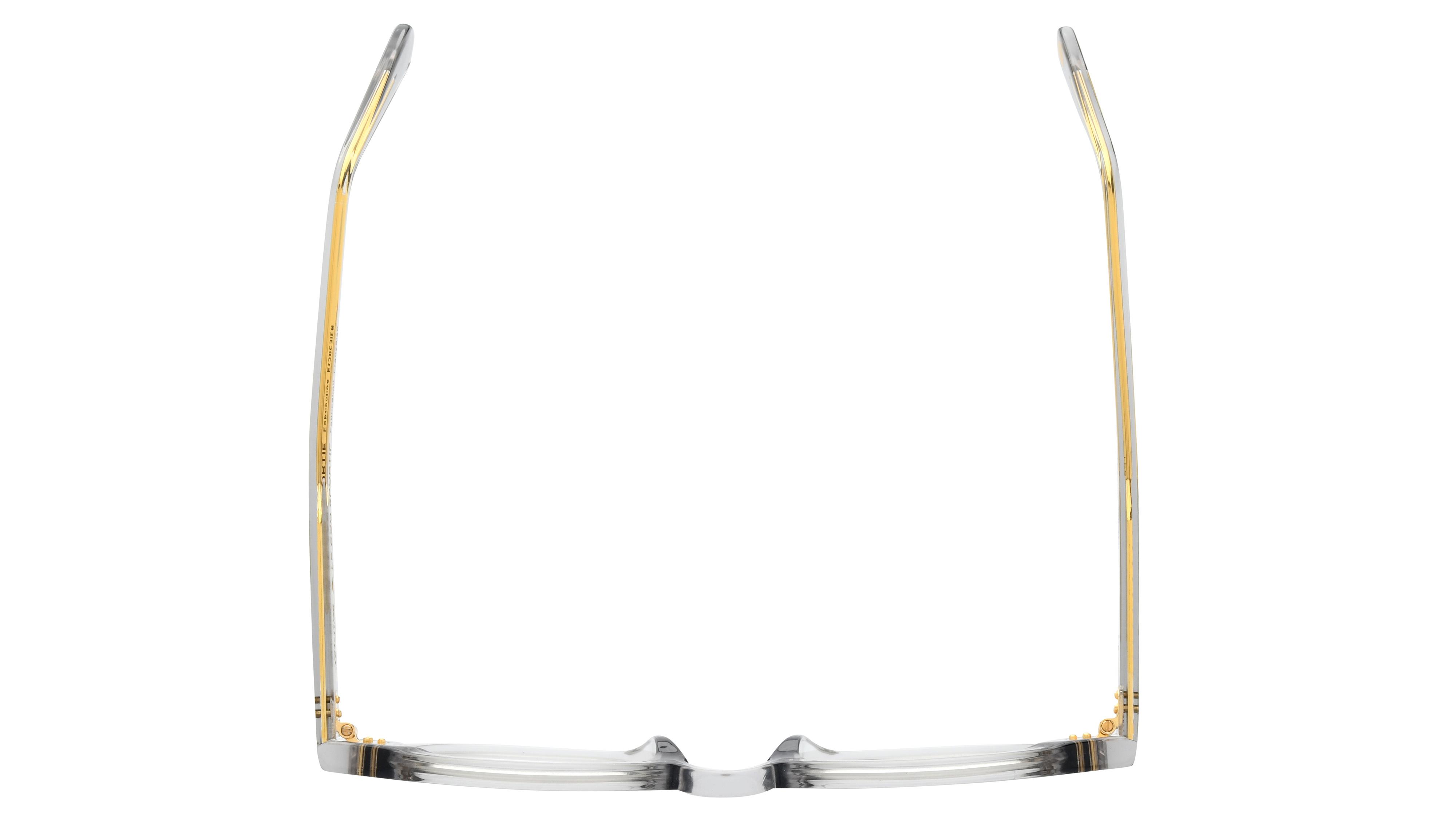 Lunettes de vue Le Coq Sportif Homme Gris Carré Lcs2509 Dessus