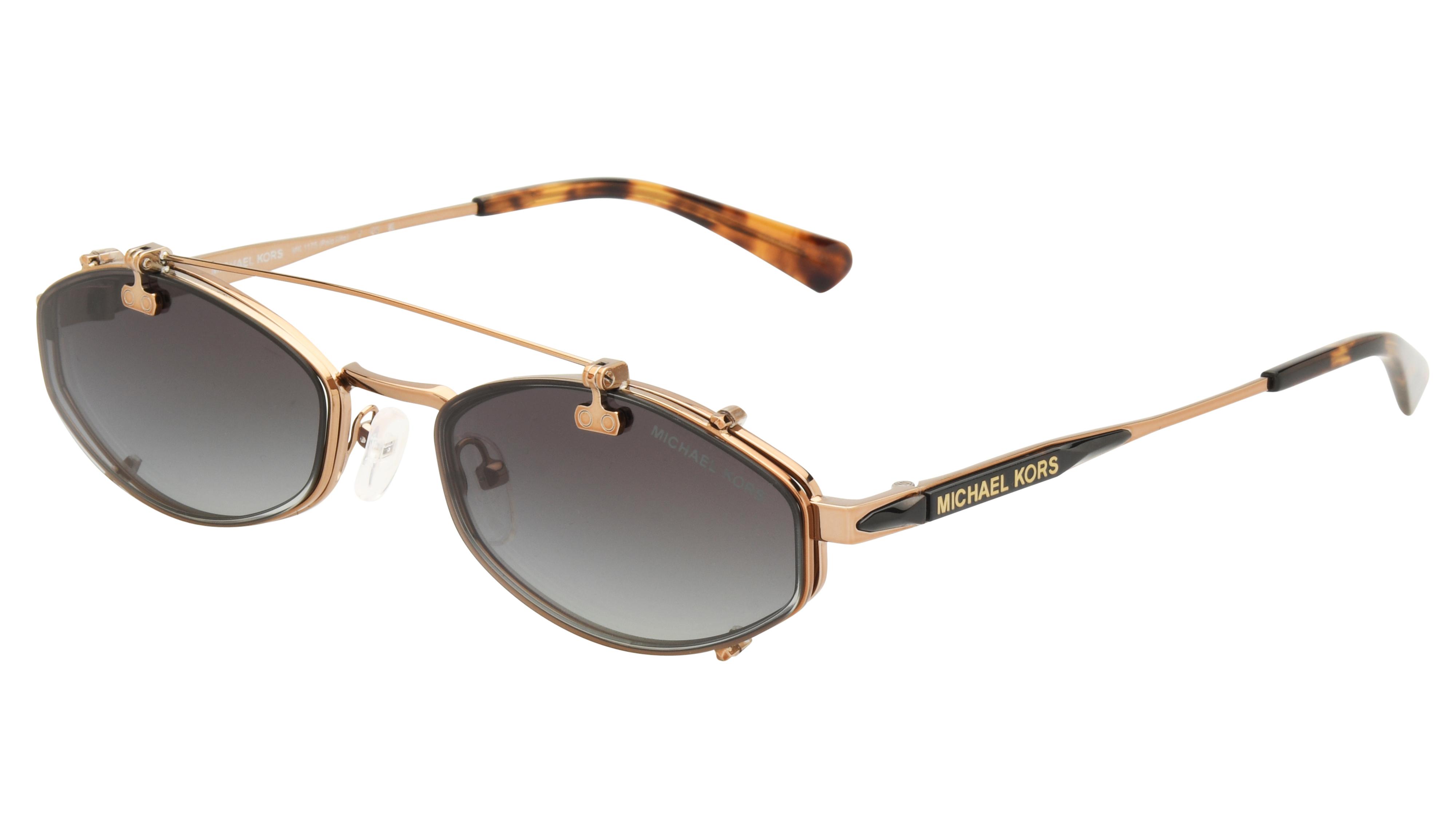 Lunettes de vue Michael Kors Femme Or Ovale Mk1175 Trois-Quart