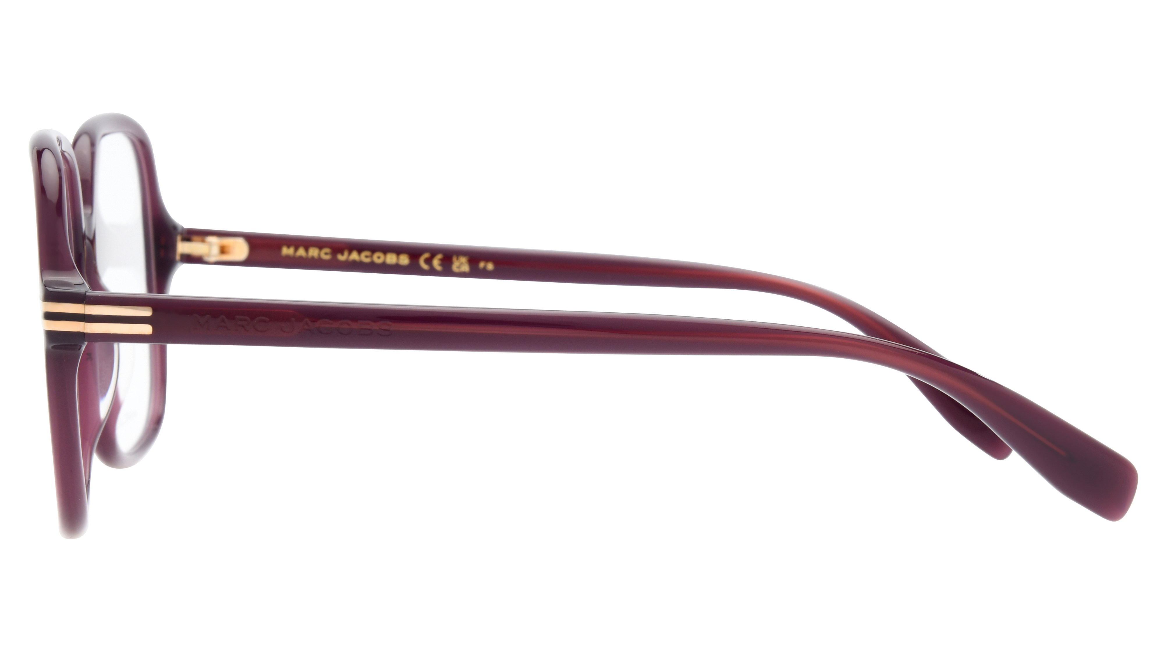 Lunettes de vue Marc Jacobs Femme Transparent Carré Mj1098 Gauche