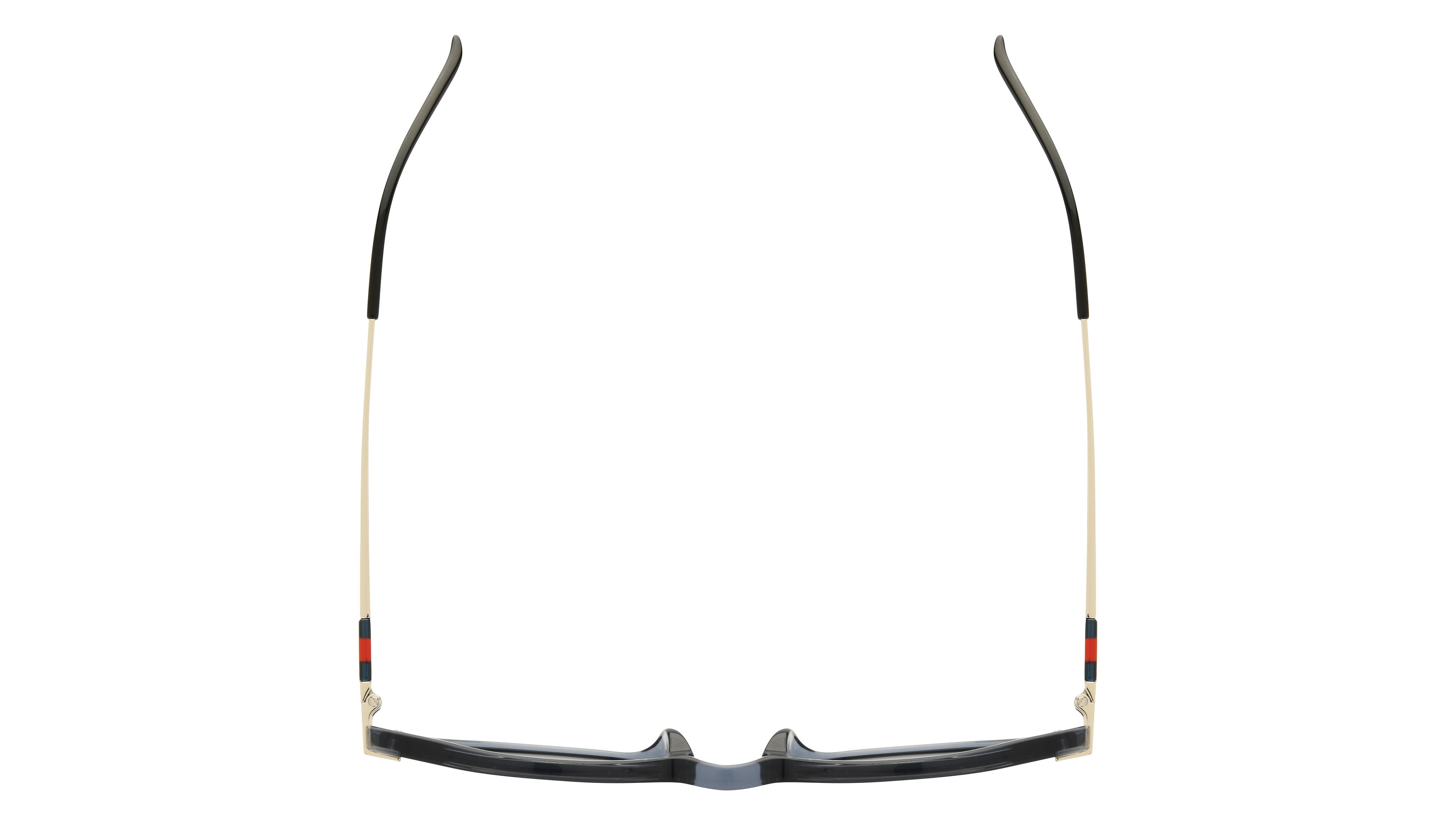 Lunettes de soleil Gucci Homme Bleu Ronde GG1890S Dessus