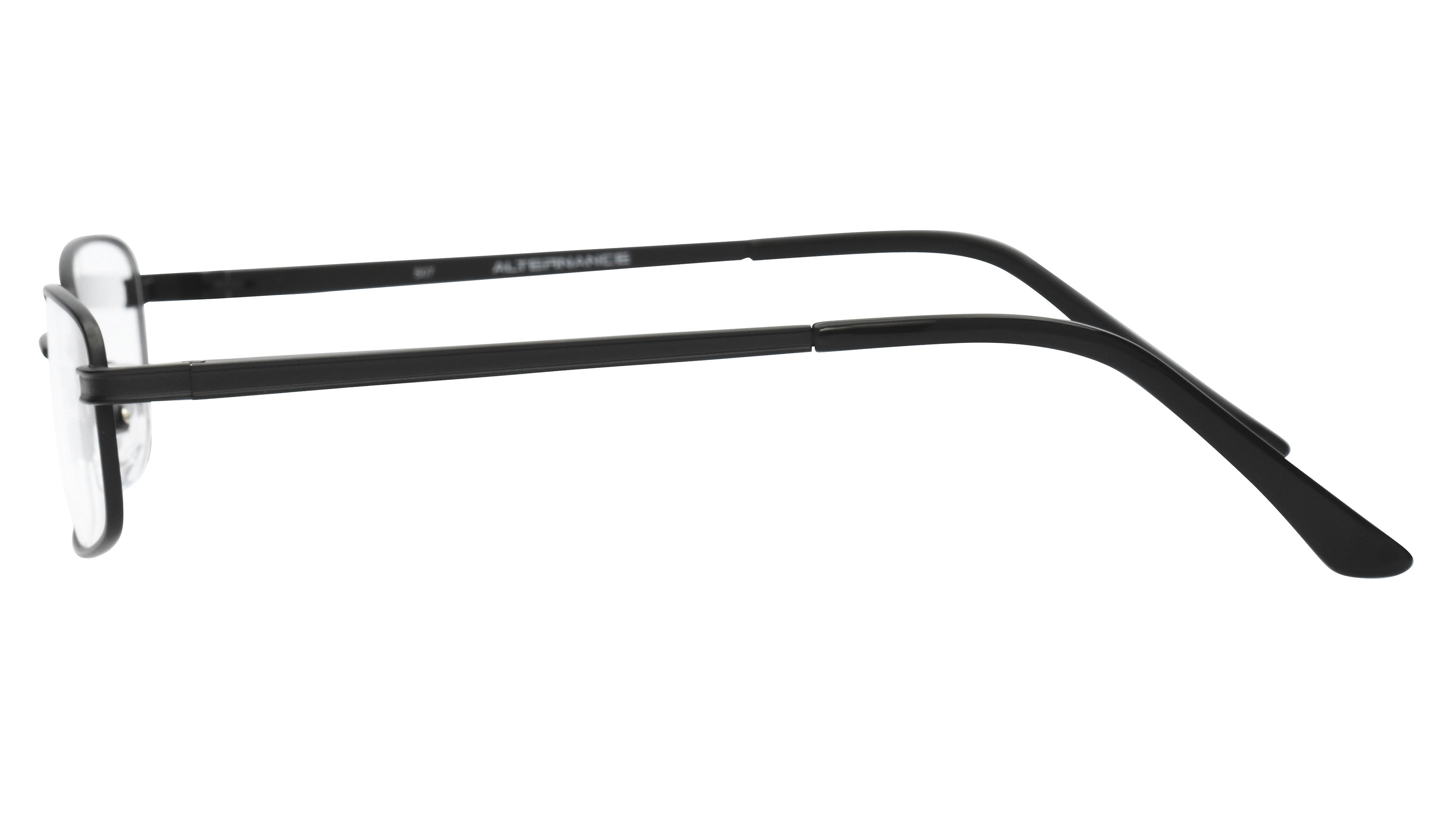 Lunettes de vue Alternance Homme Noir Rectangle Alt Gauche