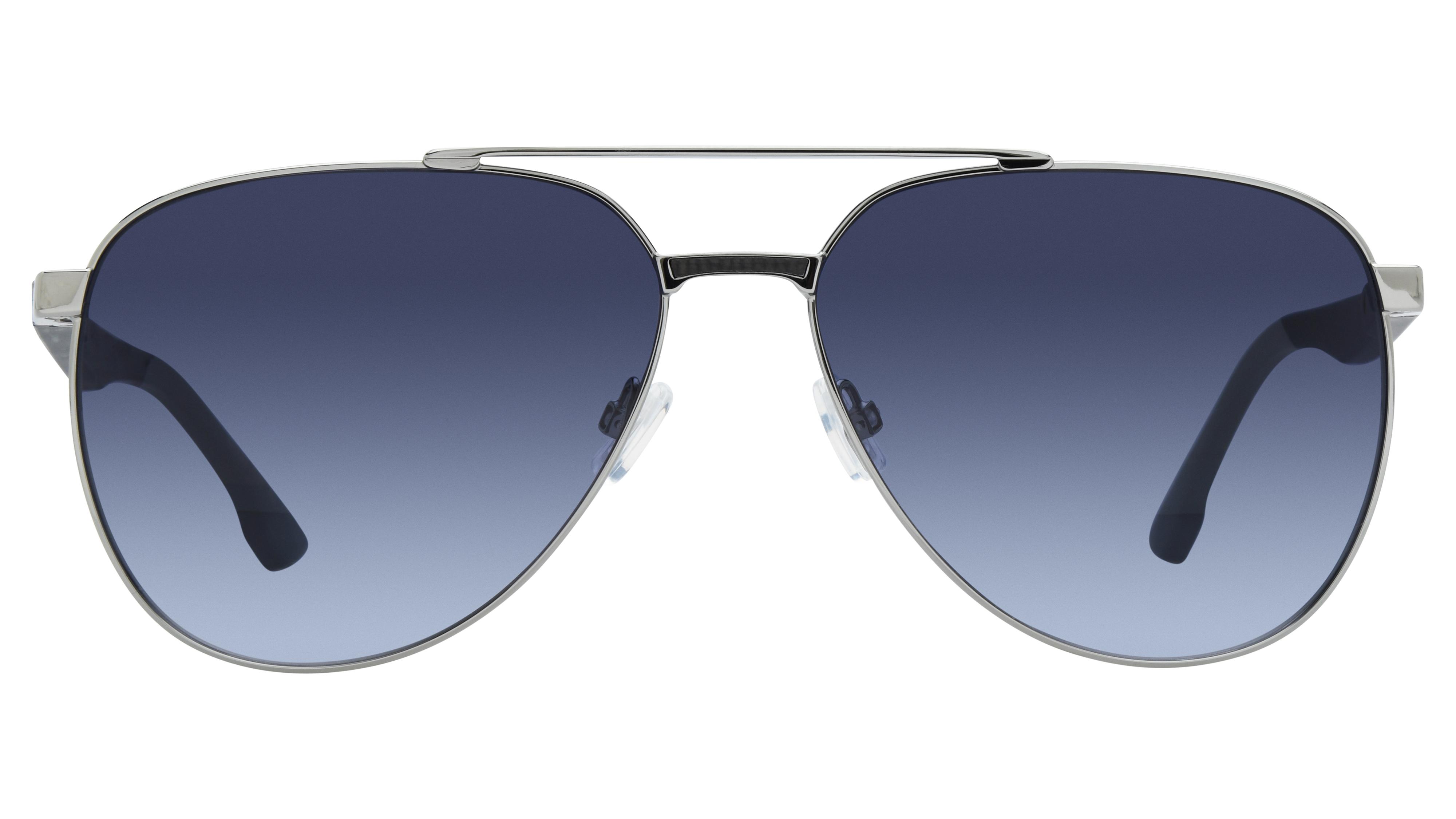 Lunettes de soleil Boss Homme Gris Aviateur BOSS Face