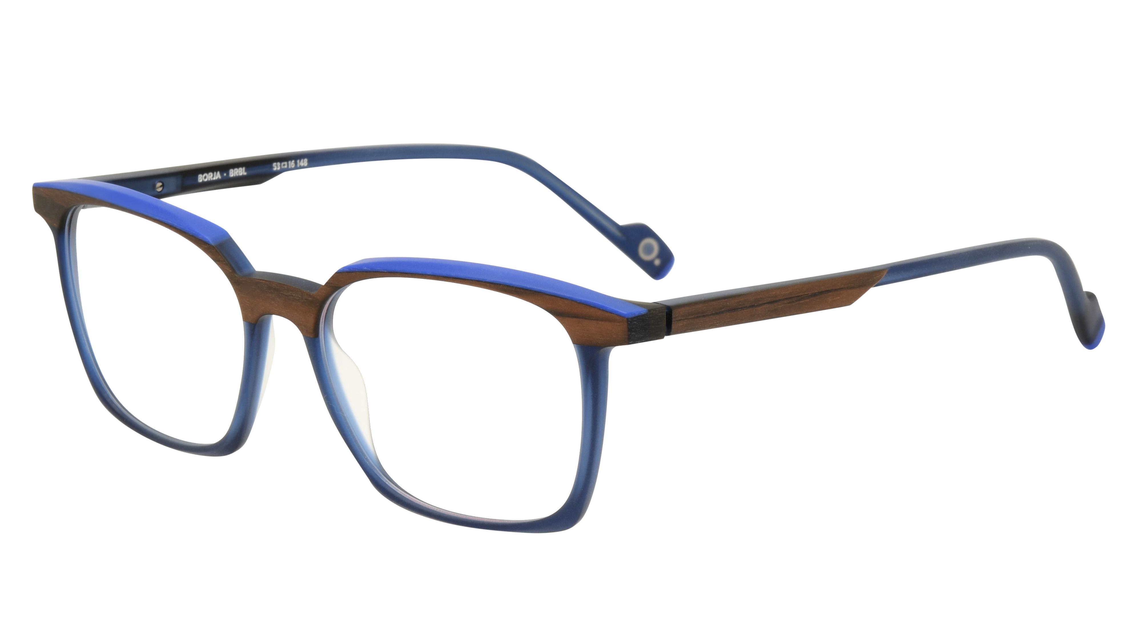Lunettes de vue Etnia Barcelona Homme Marron Carré Borja Trois-Quart