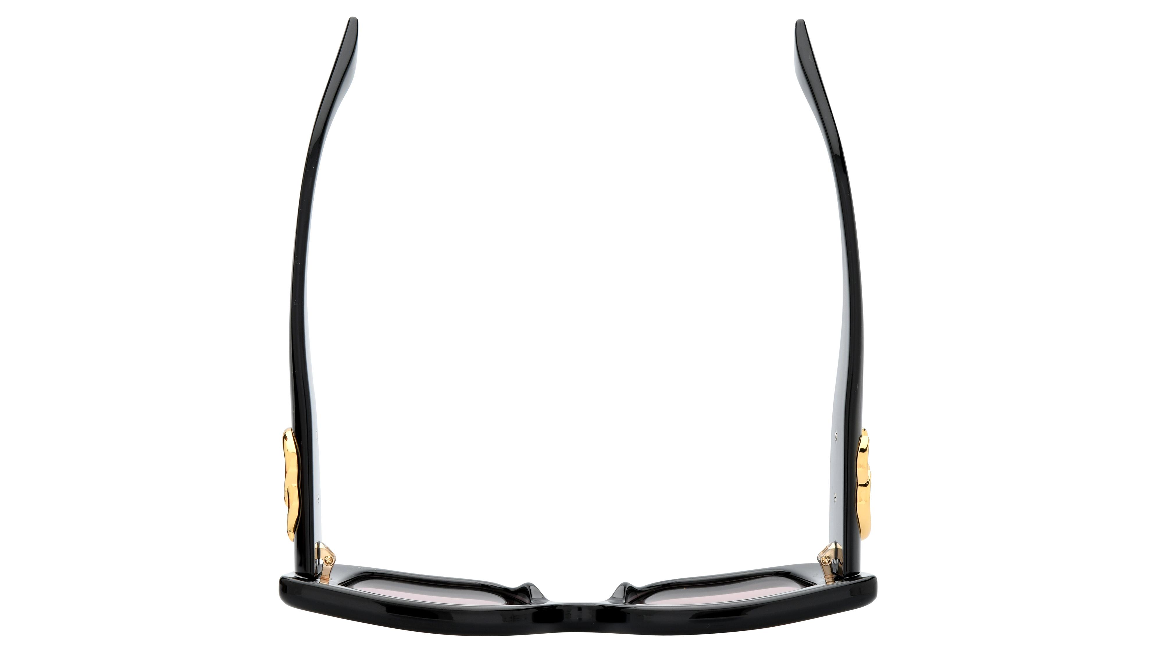Lunettes de soleil Gucci Femme Noir Papillon Gg1975 Dessus