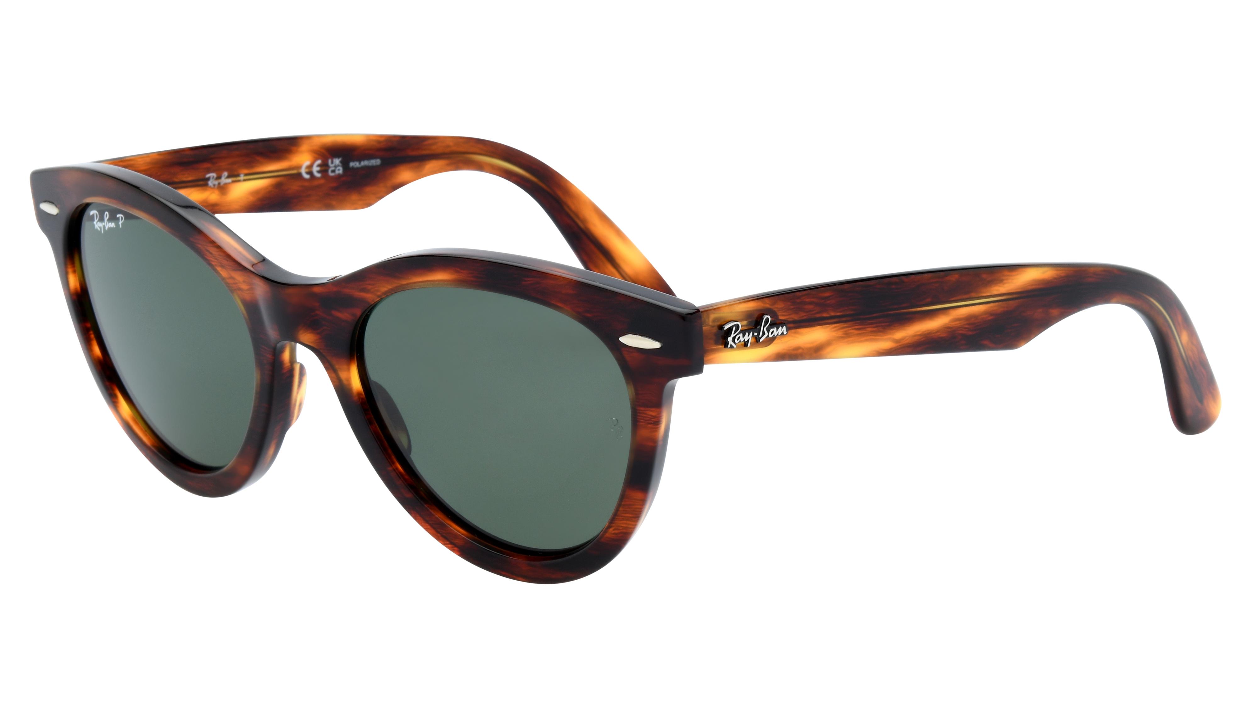 Lunettes de soleil Ray-Ban Mixte Écaille Ovale RB2241 Trois-Quart