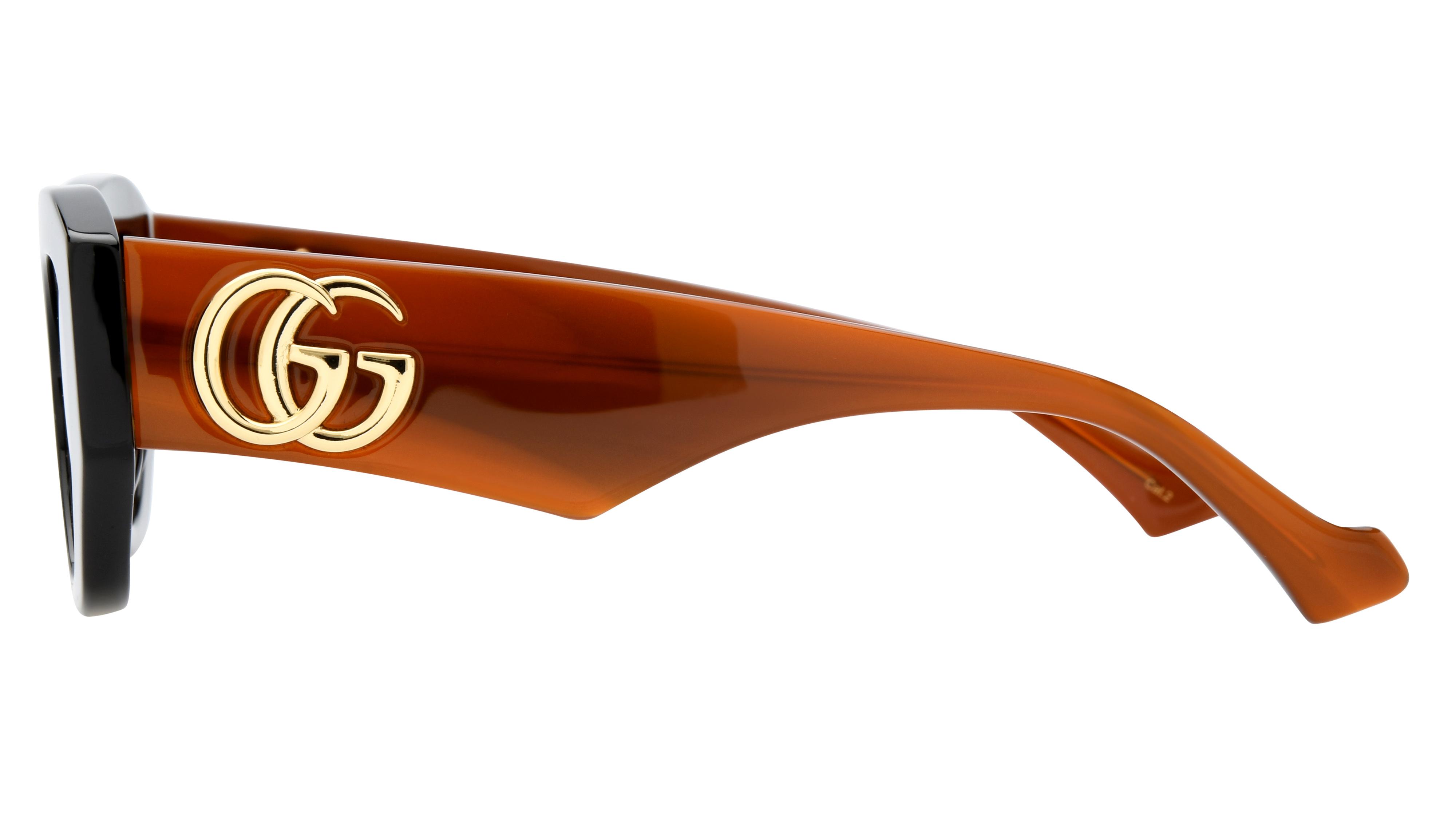 Lunettes de soleil Gucci Femme Écaille Papillon GG1421S Gauche