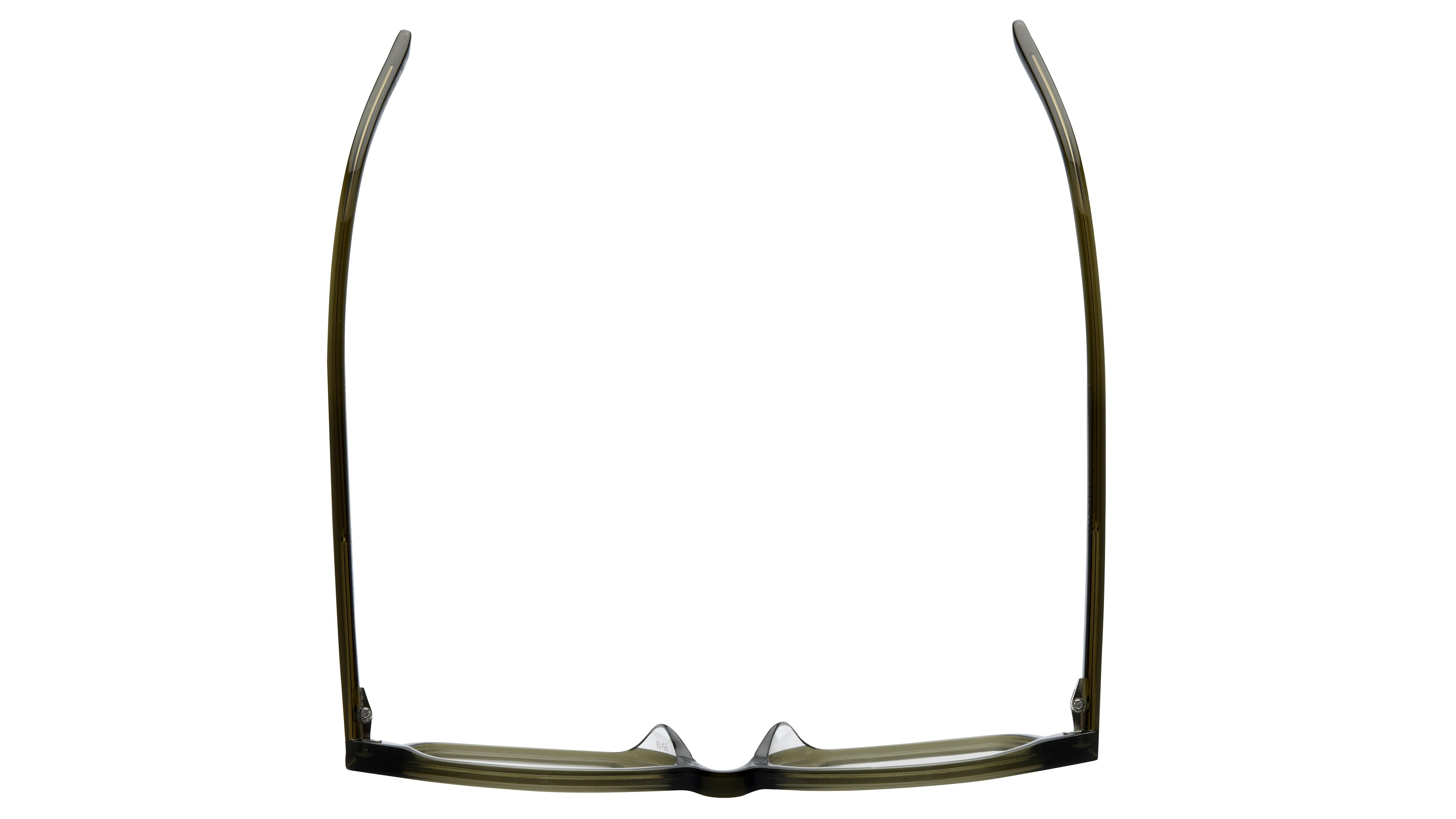 Lunettes de vue Saint Laurent Mixte Vert Carré Sl645/F Dessus