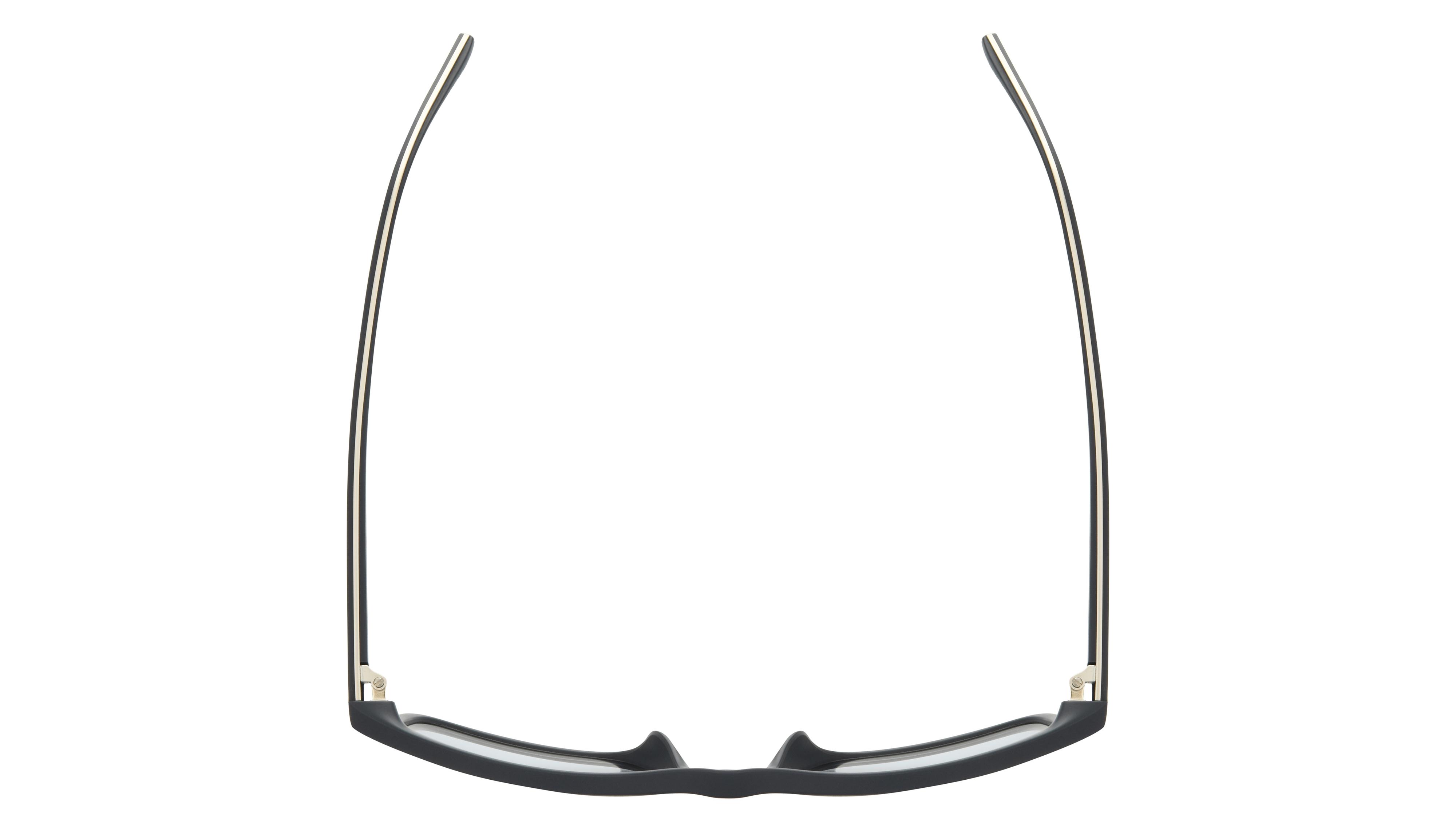 Lunettes de soleil Emporio Armani Homme Bleu Rectangle EA4257U Dessus