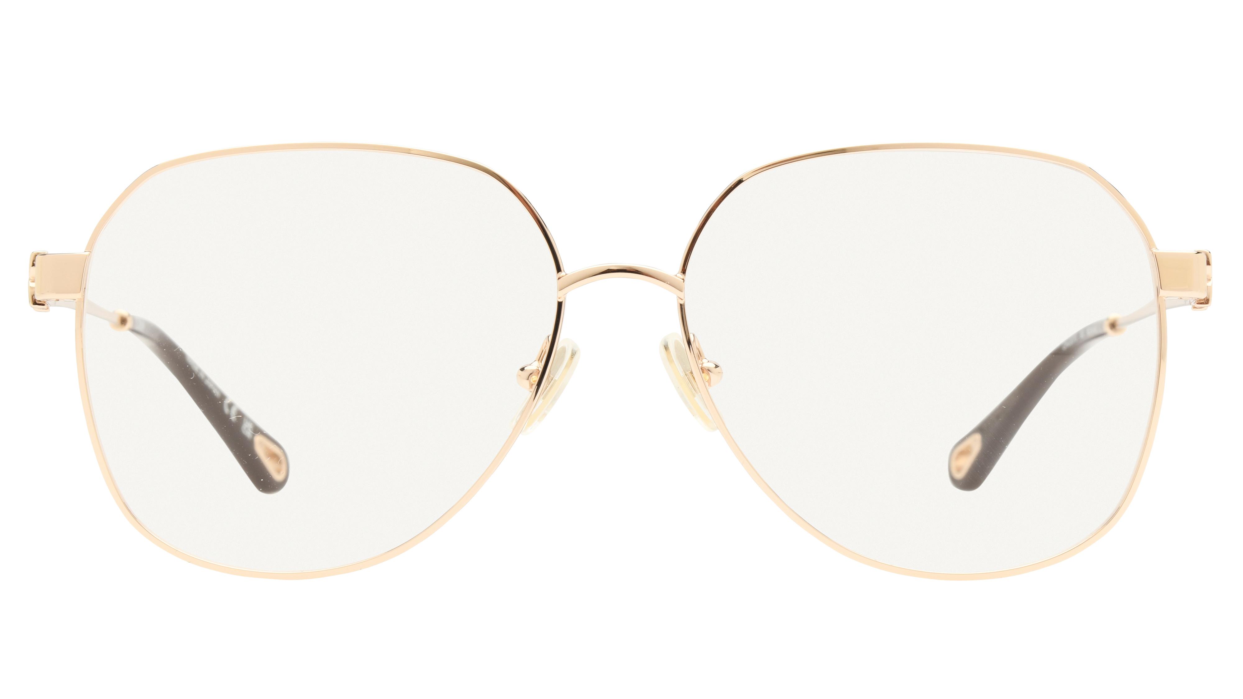 Lunettes de vue Chloé Femme Or Pantos ch0307o Face