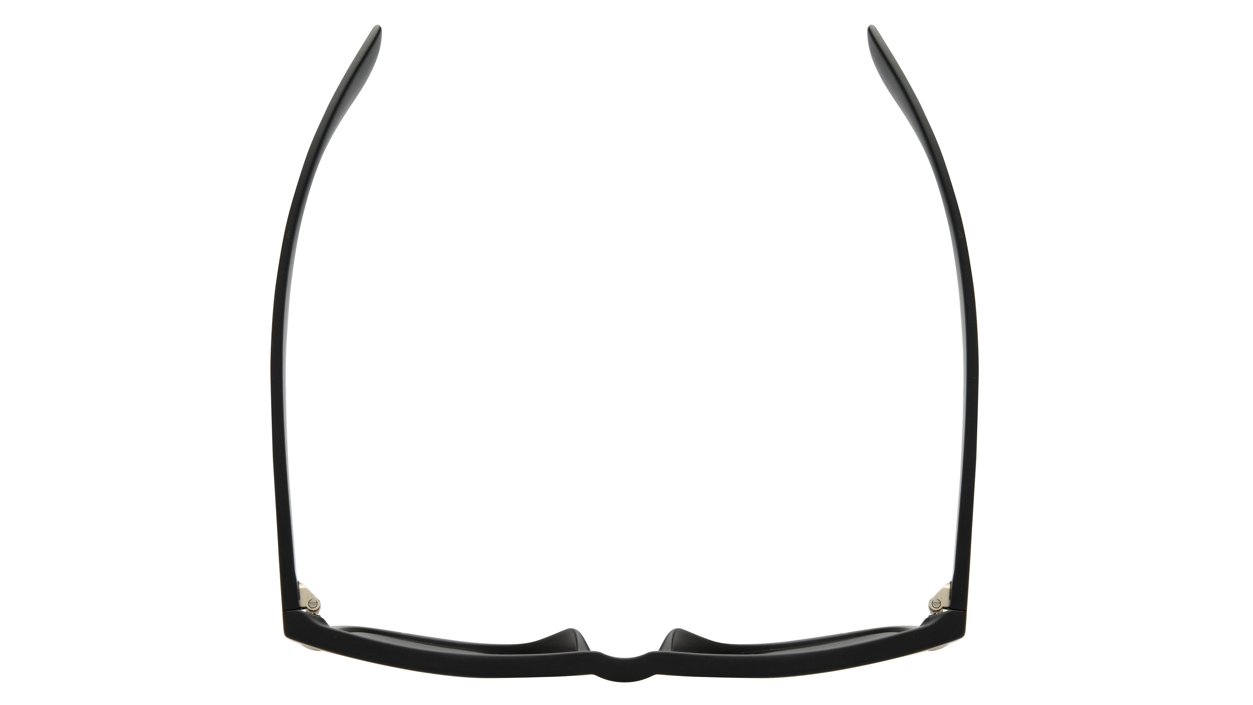 Lunettes de soleil Signature Krys Mixte Noir Wayfarer Skj2511-A Dessus