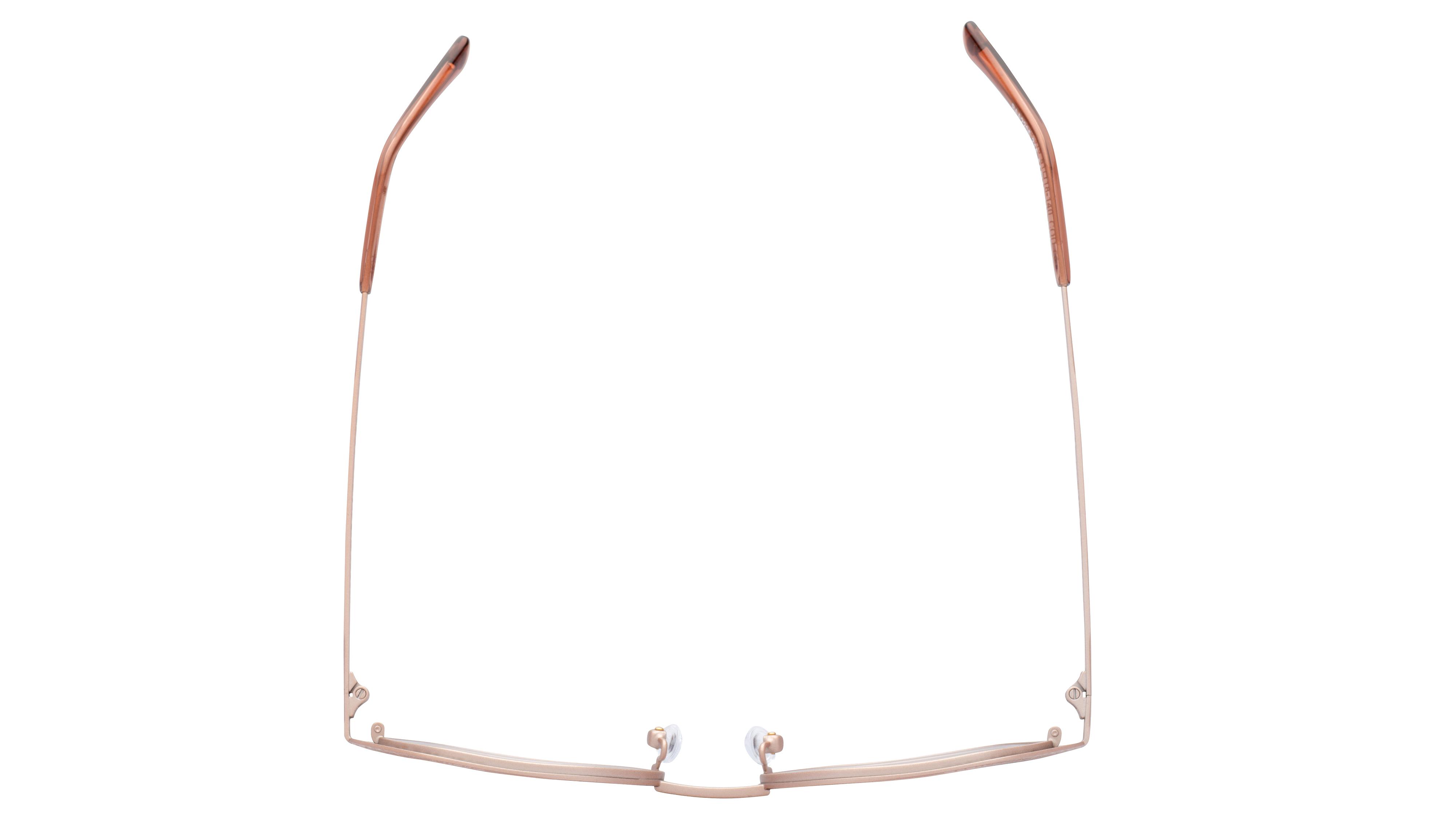 Lunettes de vue Baïa Femme Marron Carré Baa2205 Dessus