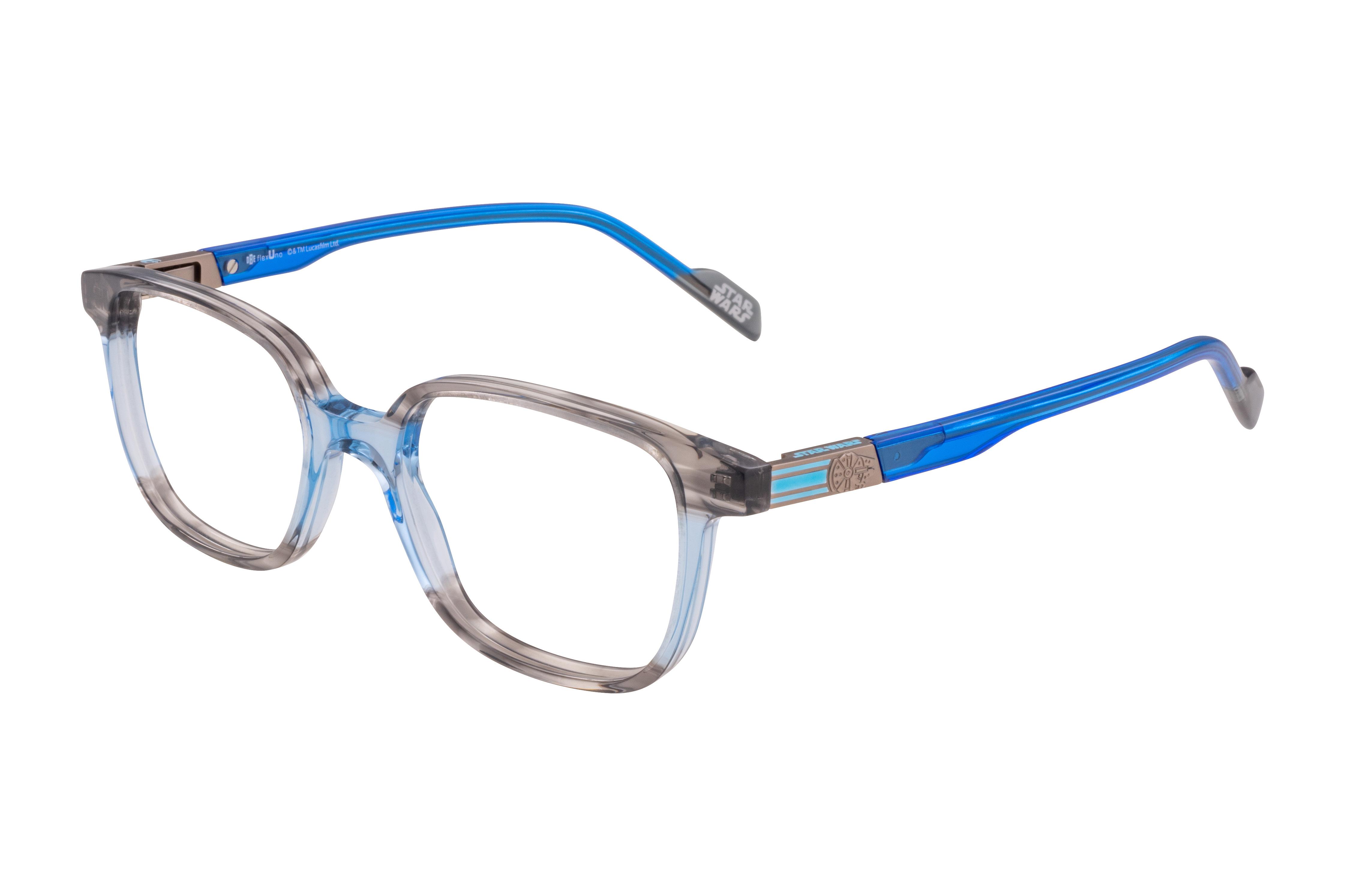 Lunettes de vue Starwars  Bleu Rectangle SWAA145C65 Gauche