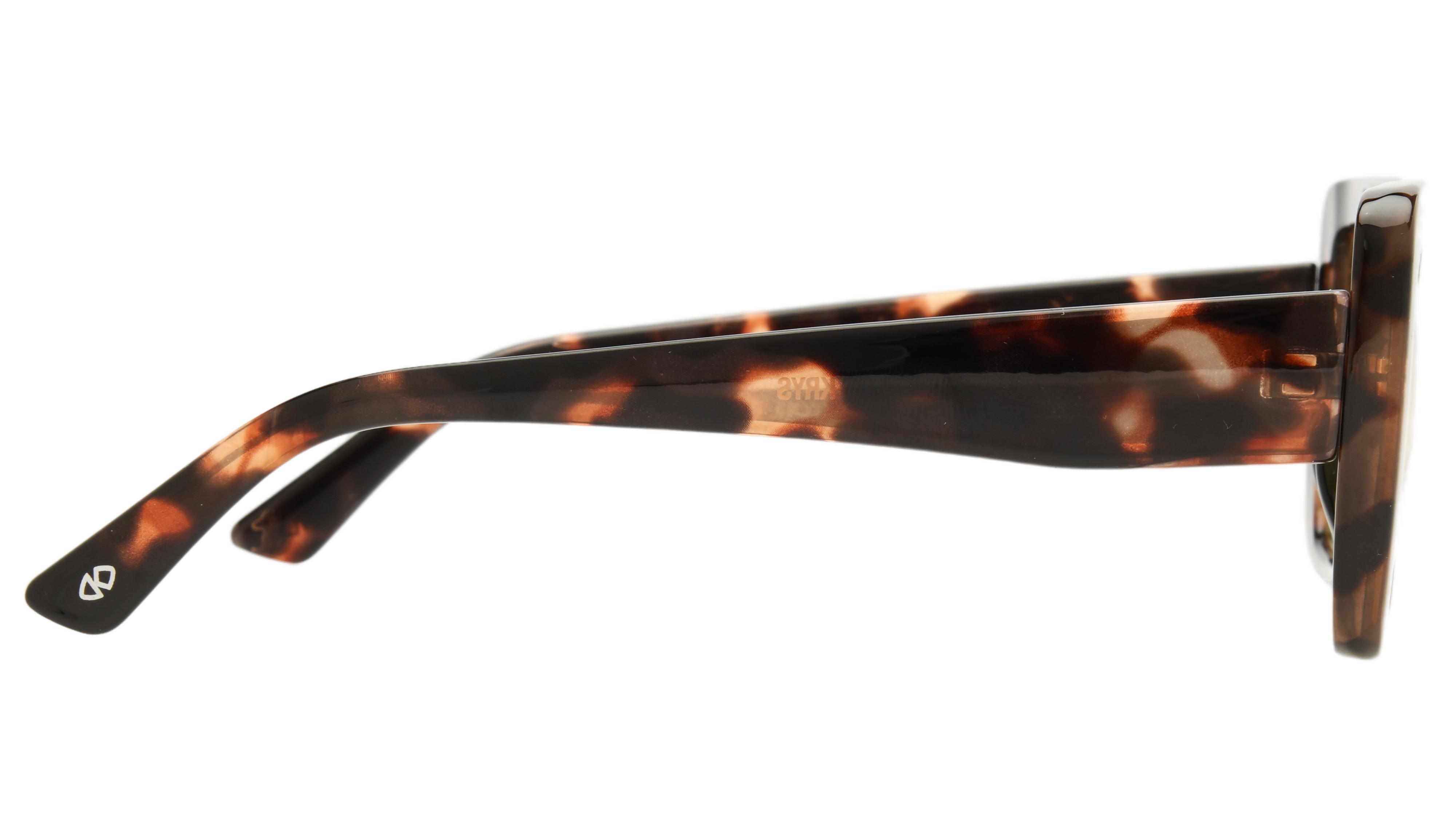 Lunettes de soleil Signature Krys Femme Écaille Rectangle Skj2503-A Droite