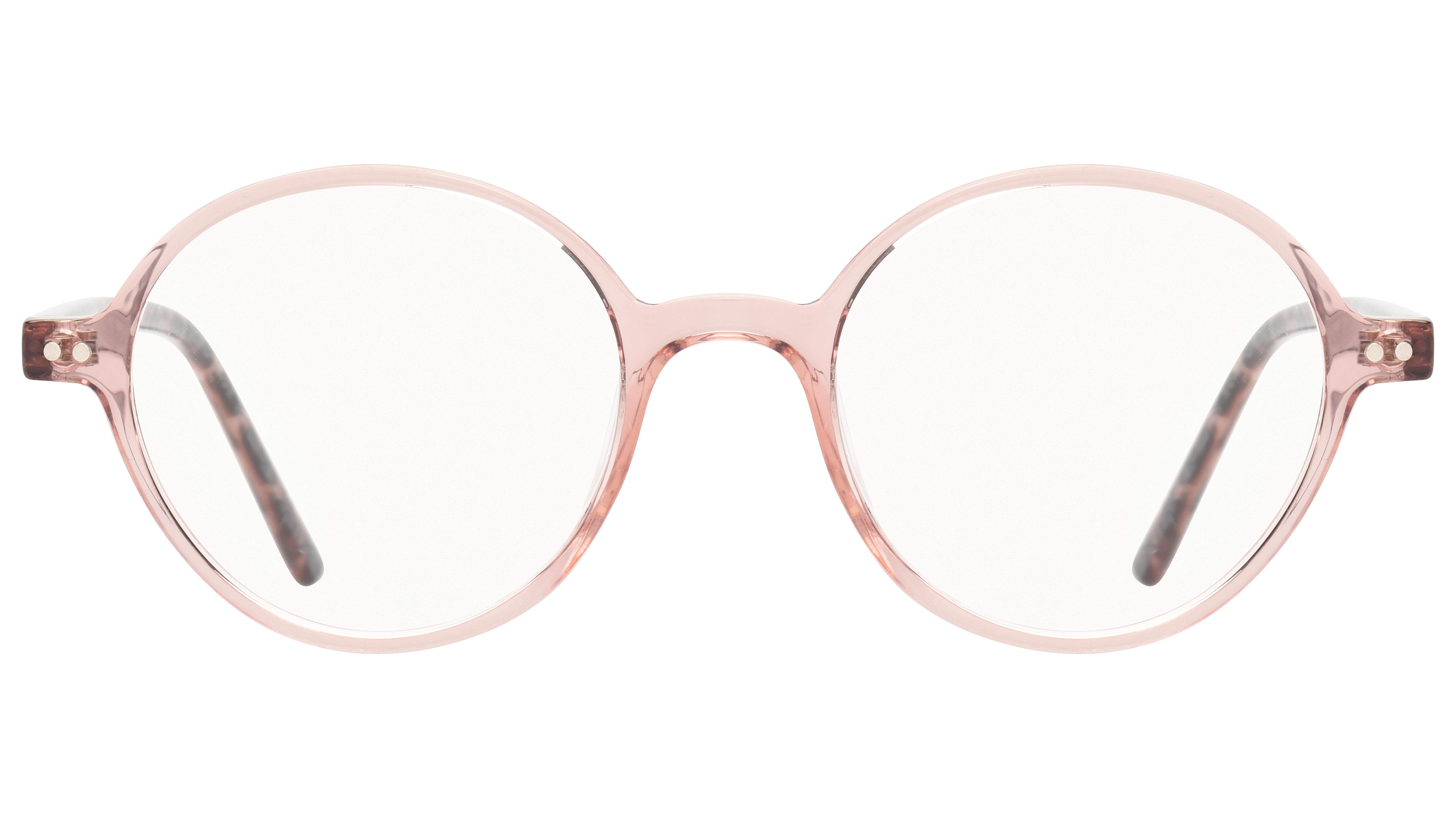 Lunettes de vue Signature Krys Femme Rose Pantos Kor2203 Face