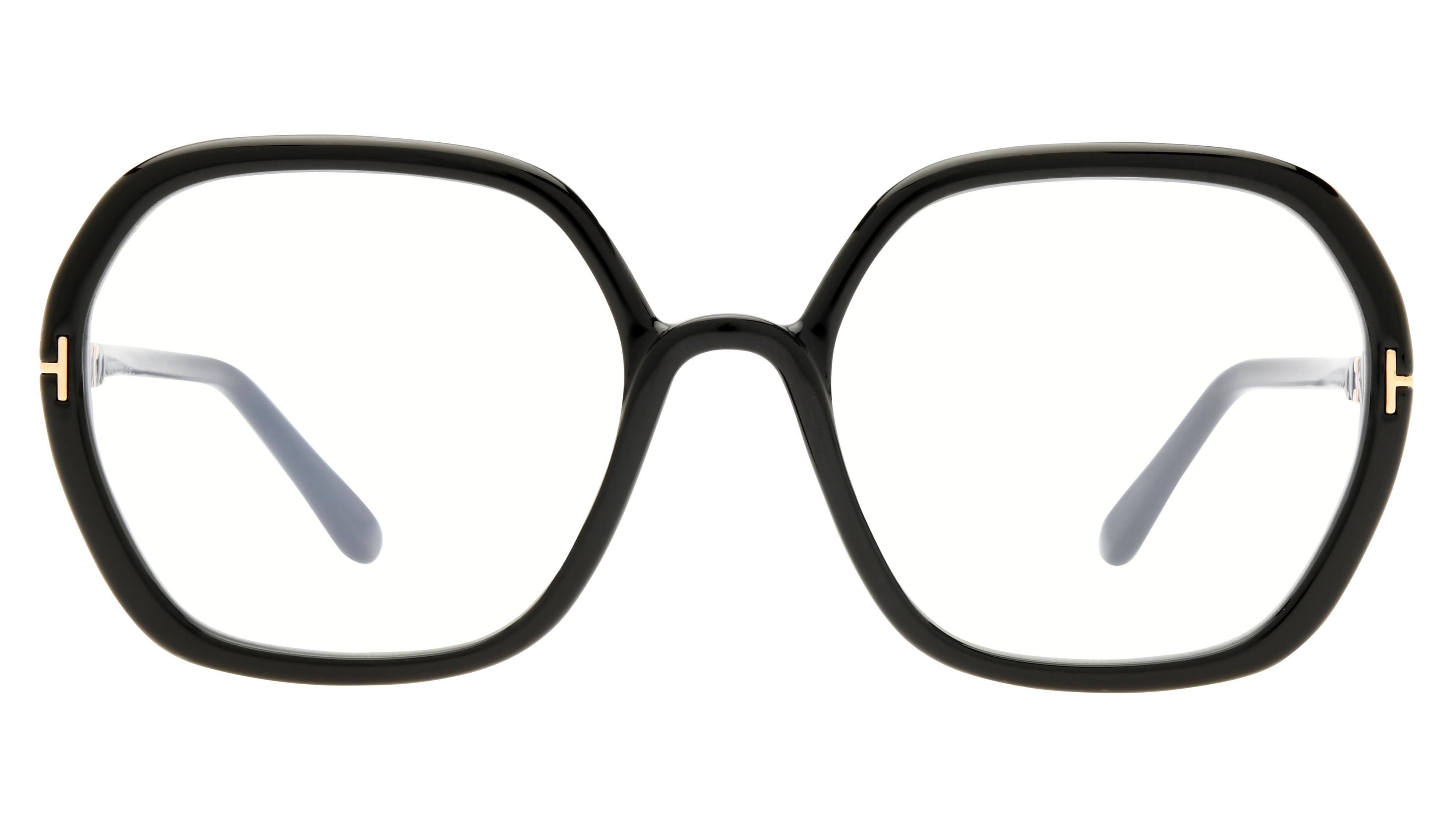 Lunettes de vue Tom Ford Femme Noir Carré Tf5814-B Face