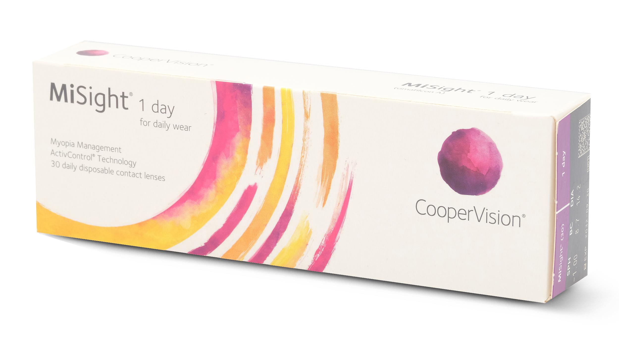 Lentilles de contact MyDay MiSight Boîte de 30