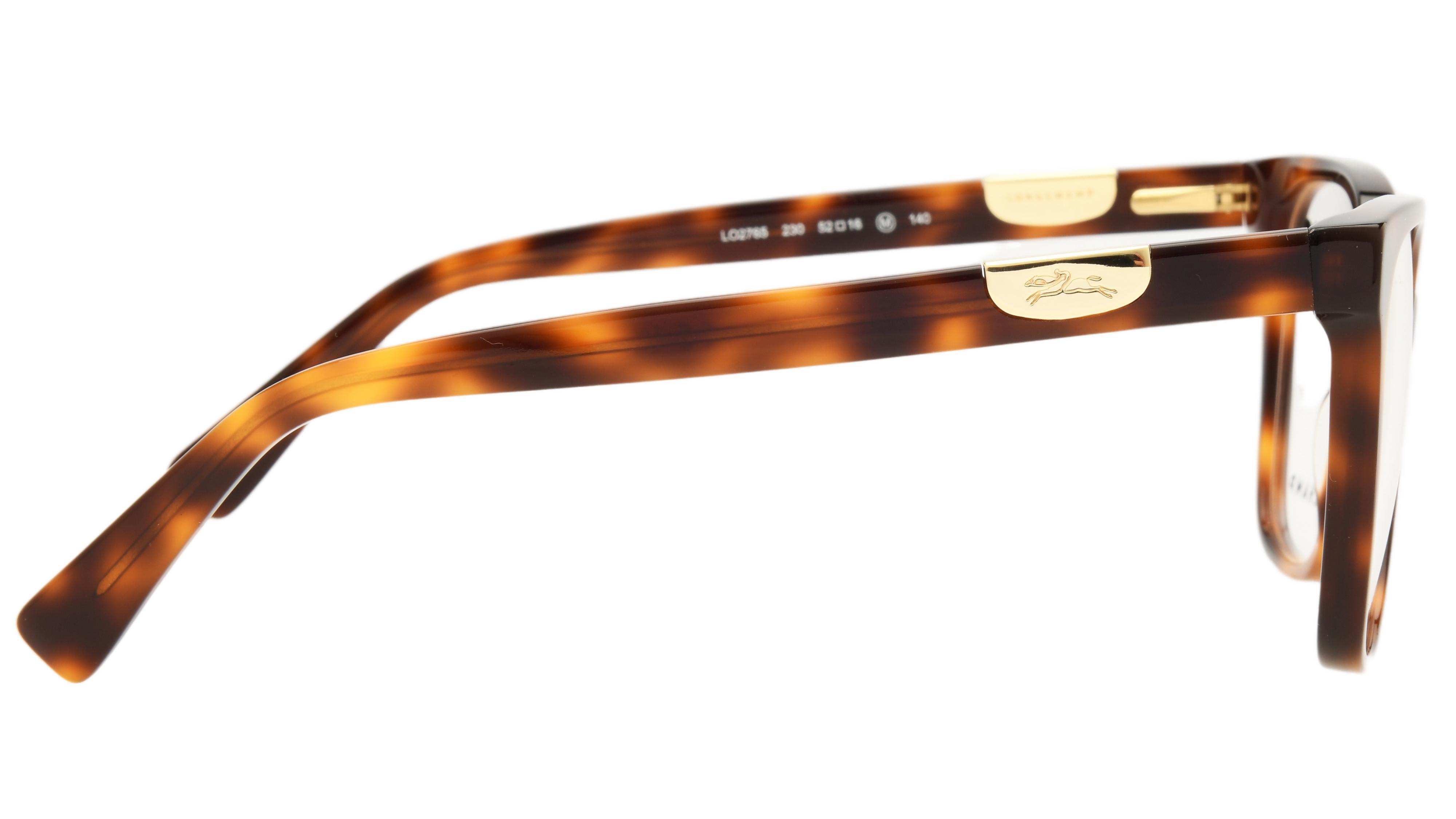 Lunettes de vue Longchamp Femme Écaille Carré LO2765N Droite