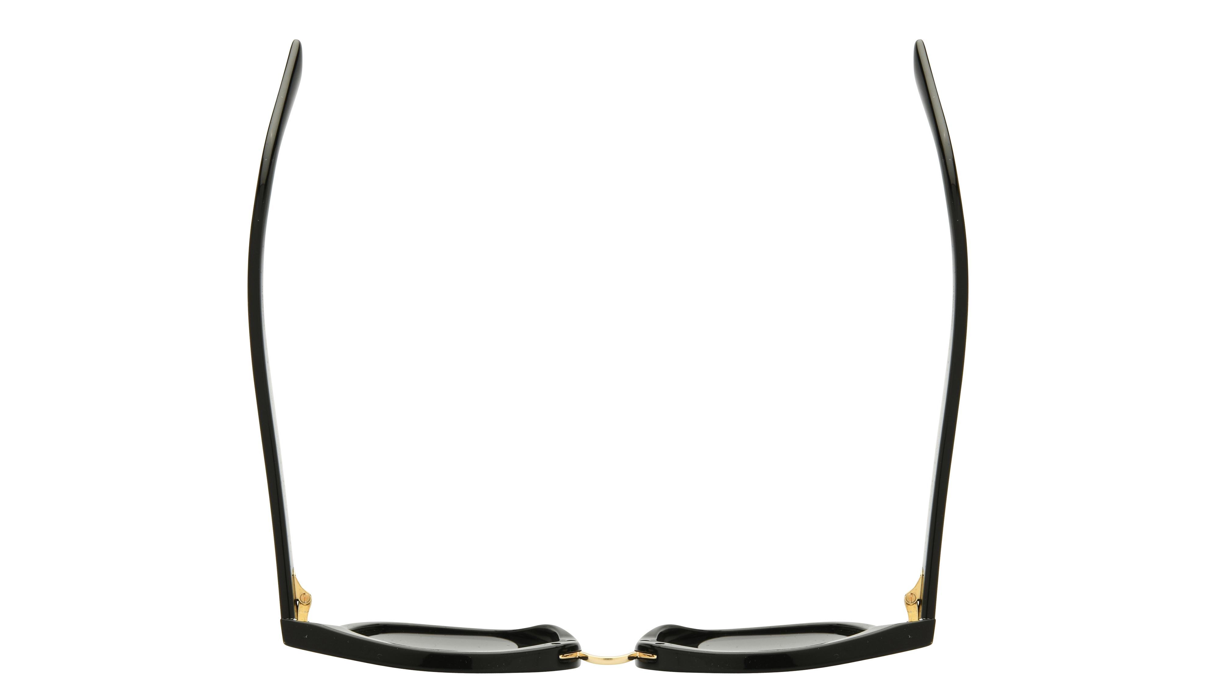 Lunettes de soleil  Femme Noir Papillon dg4437 Dessus