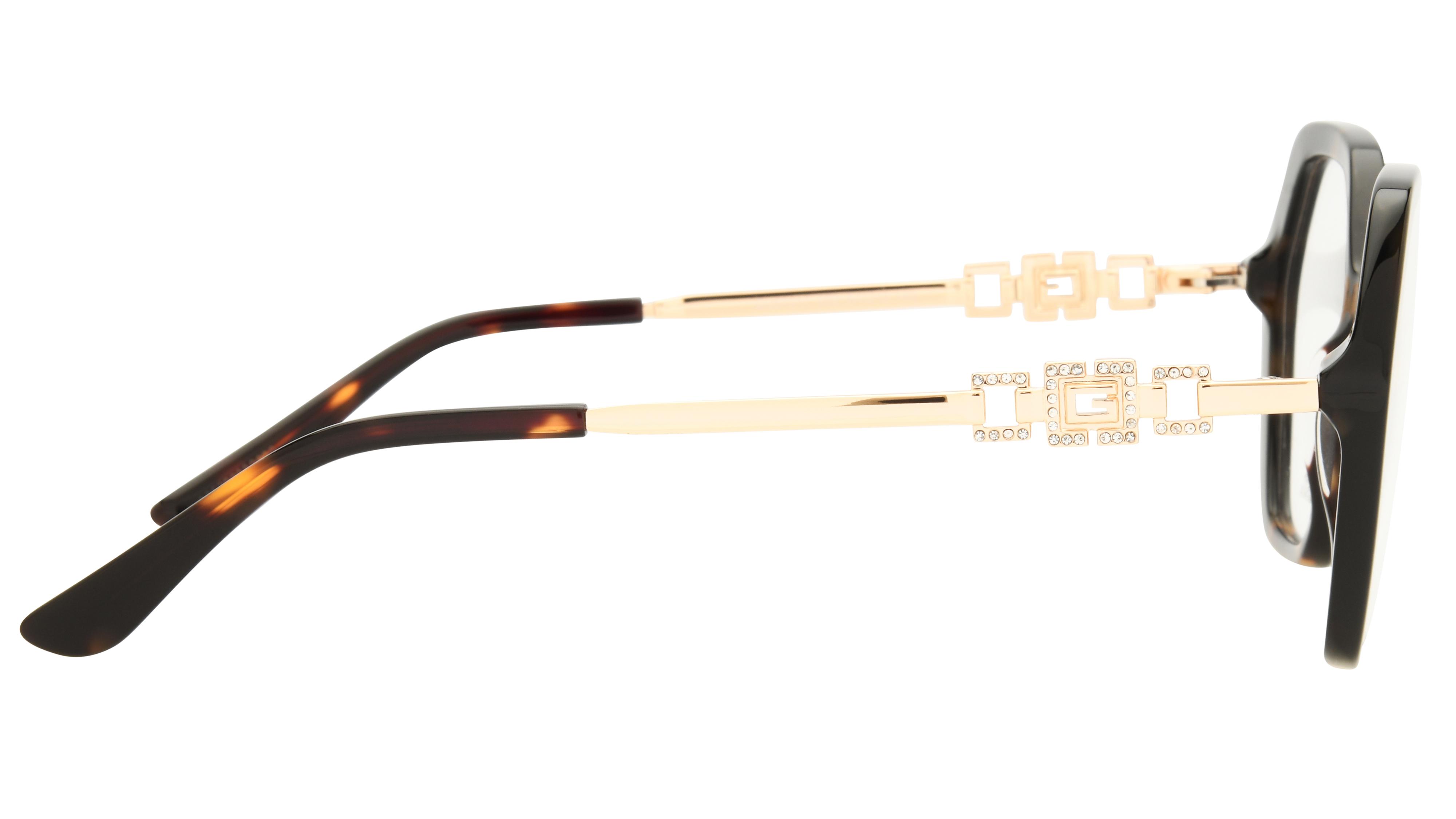 Lunettes de vue Guess Femme Écaille Oversize Gu50317 Droite