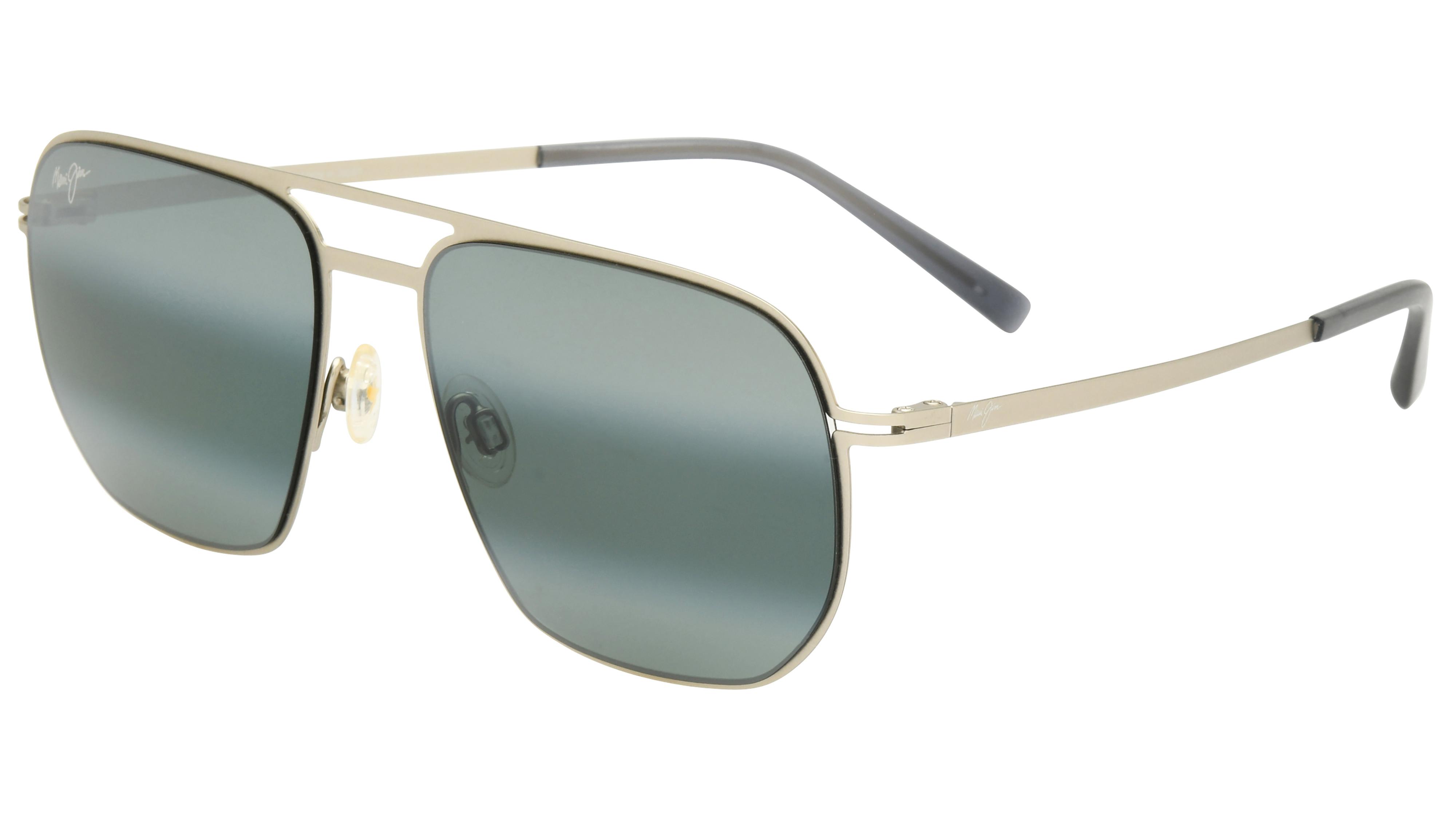 Lunettes de soleil  Mixte Argent Rectangle mj0605s Trois-Quart