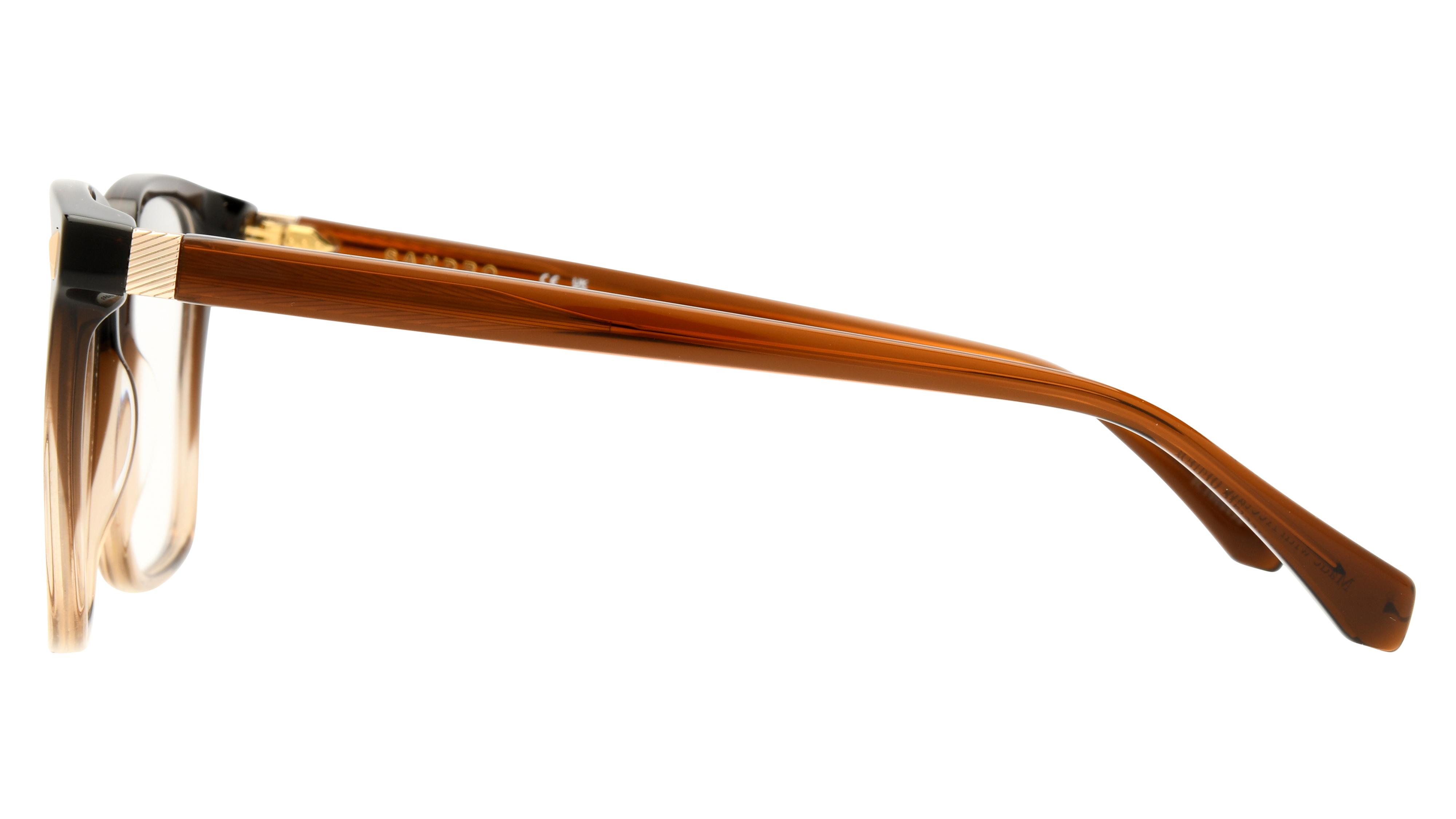 Lunettes De Soleil Sandro SD8014 479 - Marron Cognac - Taille 56/13/140 - UV400 - Femme - Neuf