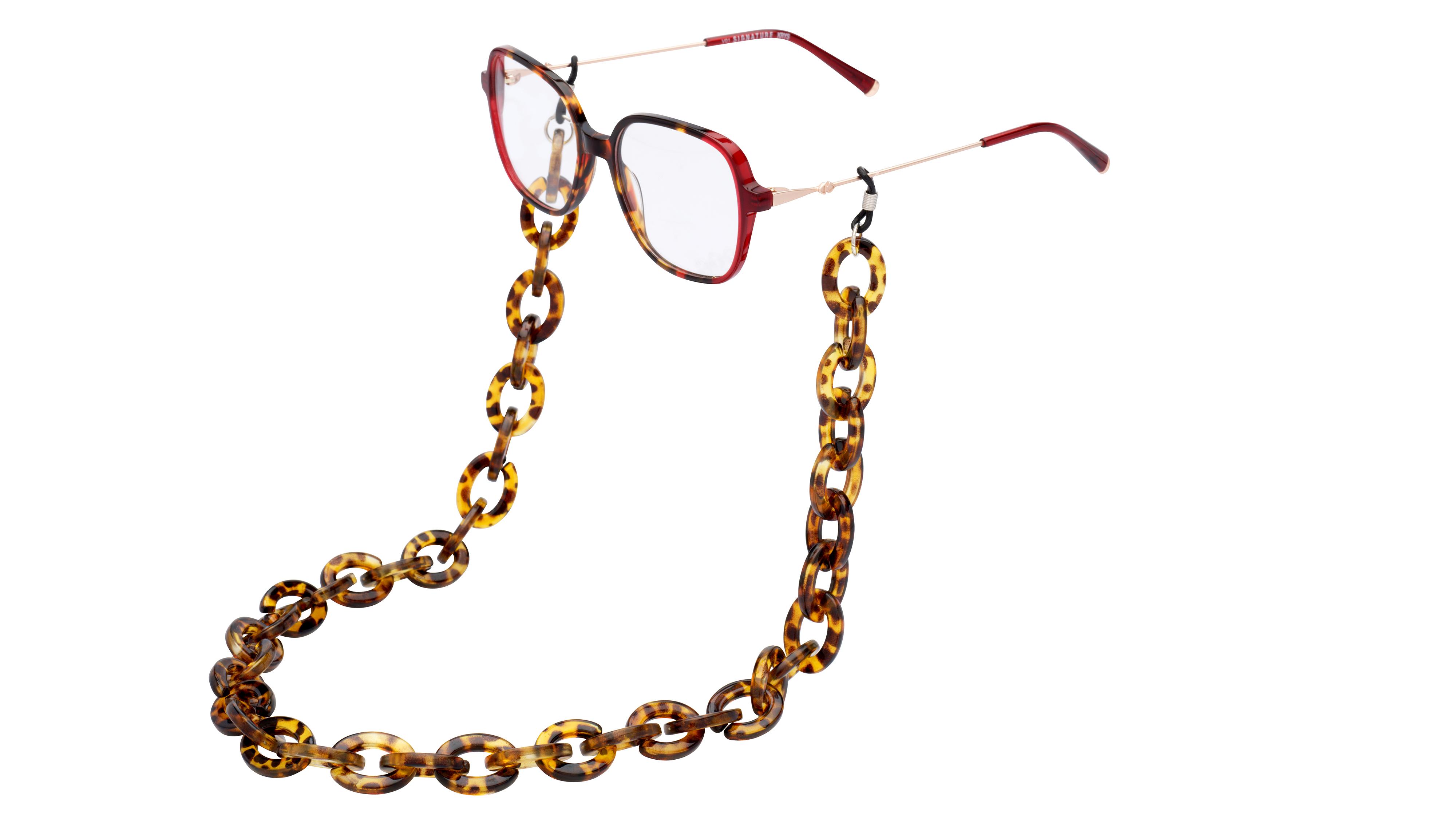Lunettes de vue Signature Krys Femme Rouge Carré Ml2209 Trois-Quart